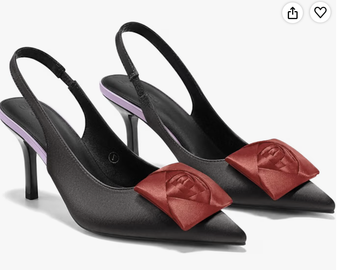 Saint Laurent Look for Less Heels