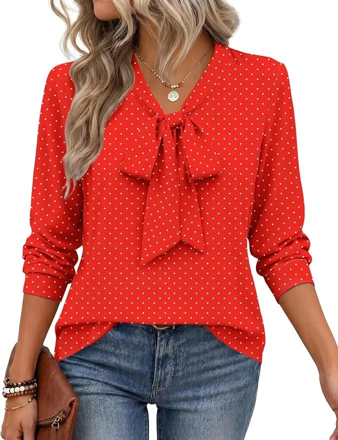 Tie Neck Blouse