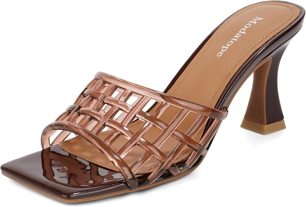Trendy Jelly Heels