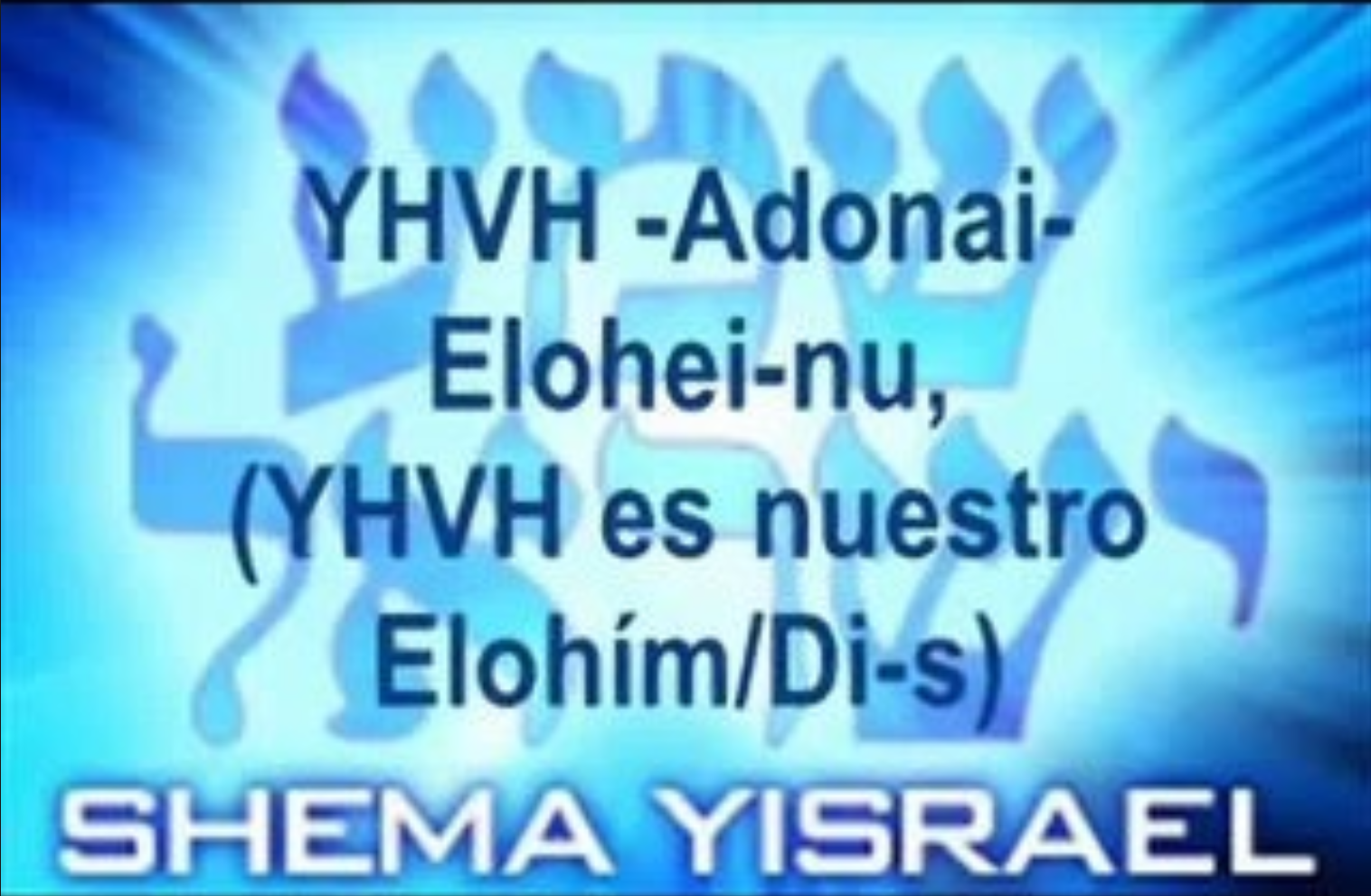 Kata-Kata Ibrani Echad, Yachad, Yachid & Allah Yang Esa