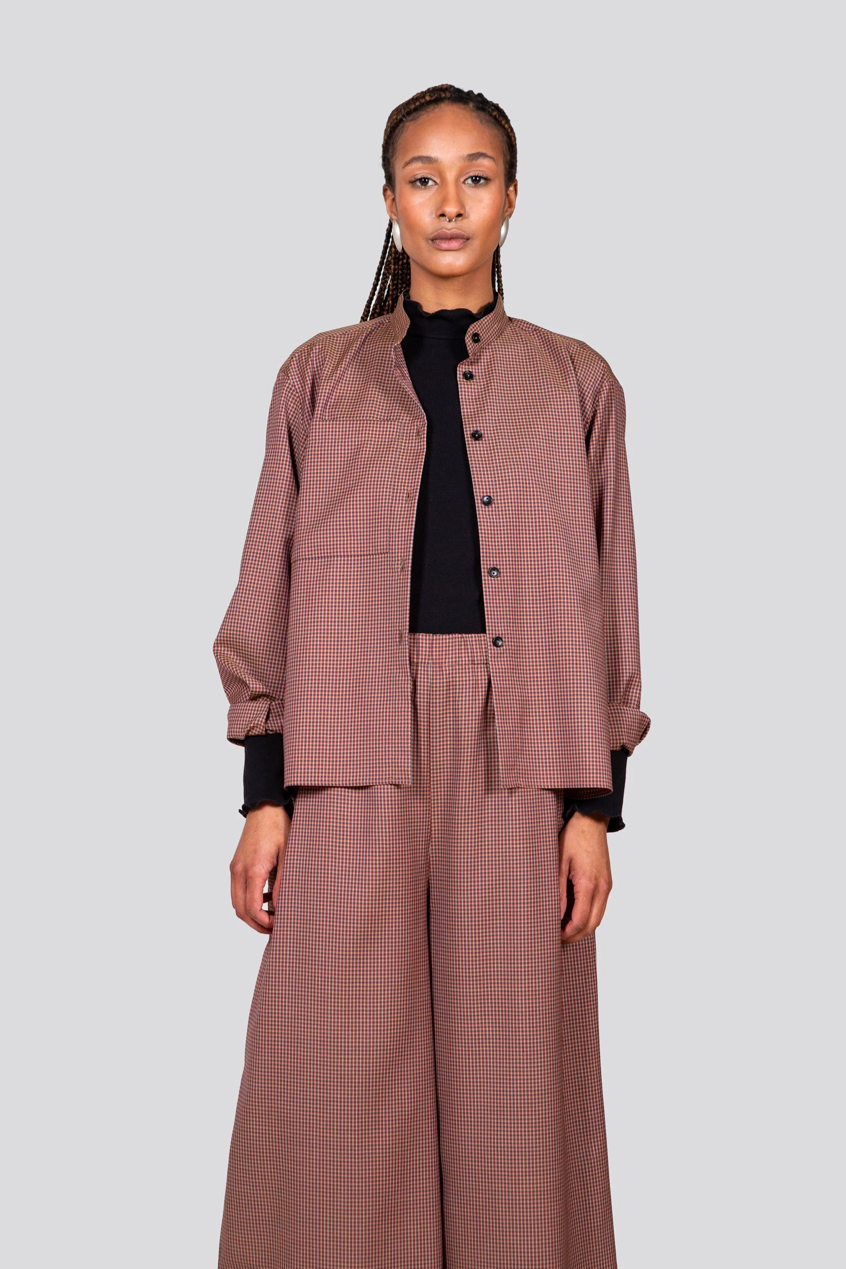 Chemise Alma Microquadro A.