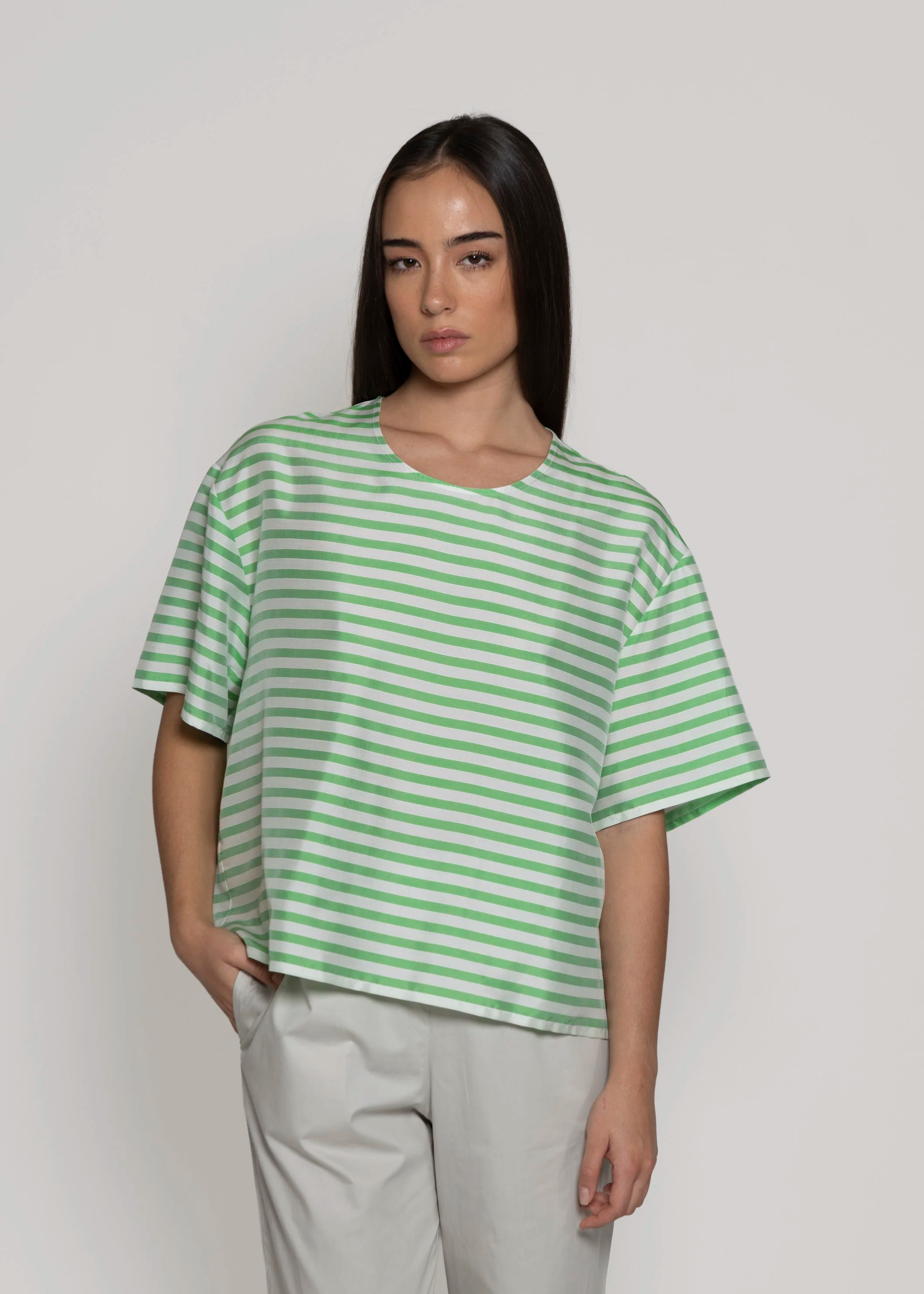T-shirt oversize Mani Righina Prato
