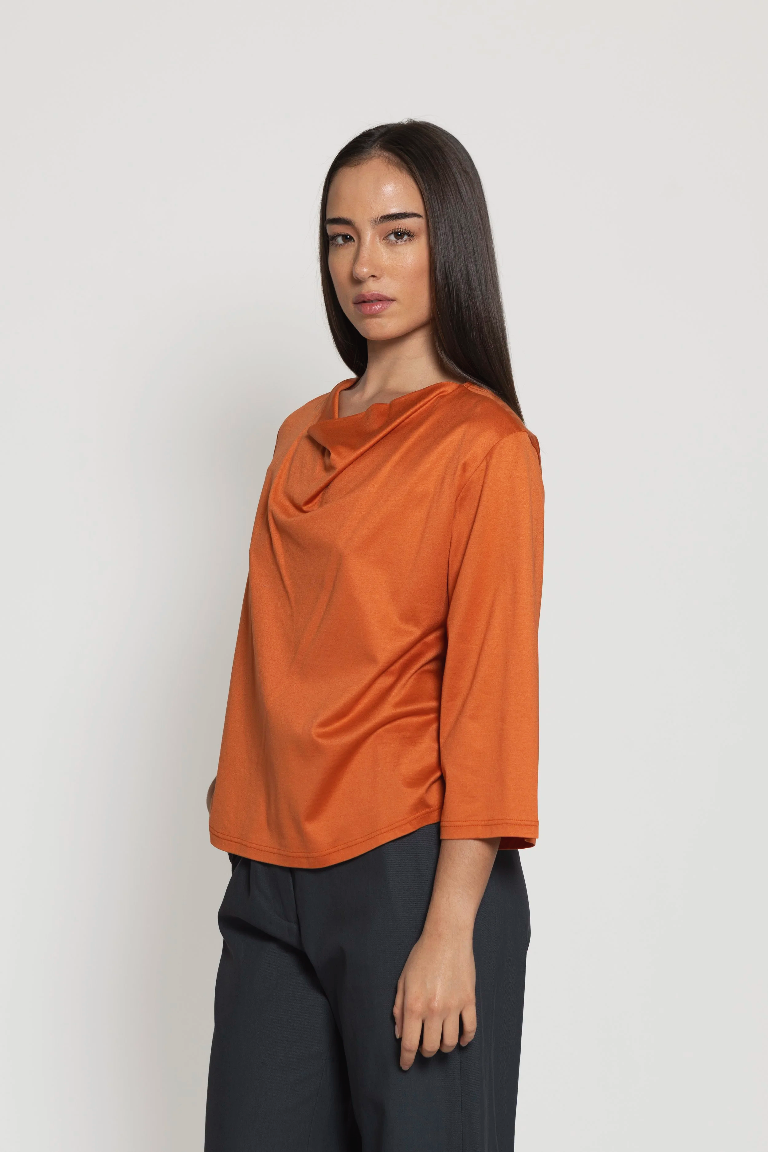 T-shirt Aida Terracotta