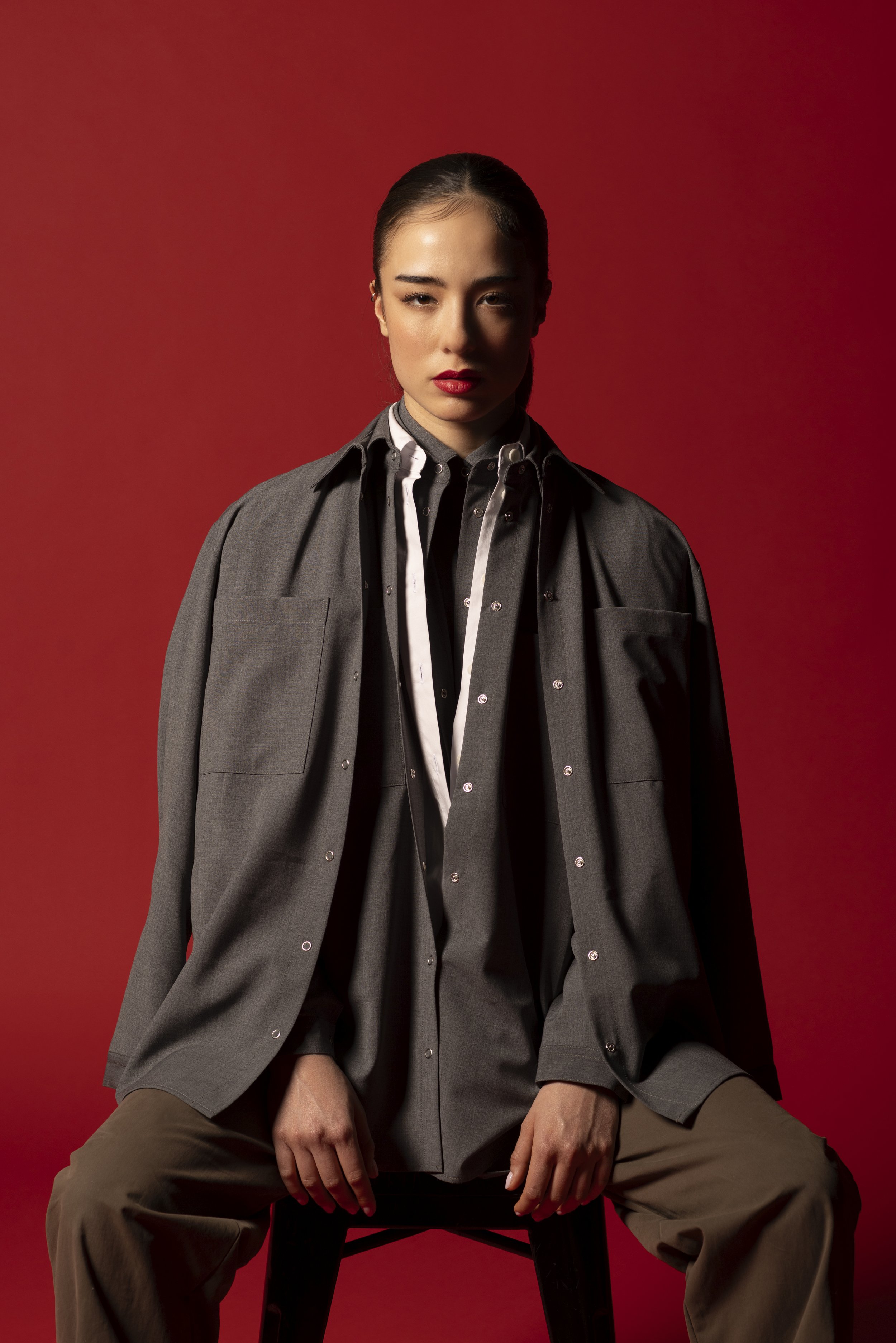 Chemise Alessia Grigio Melange