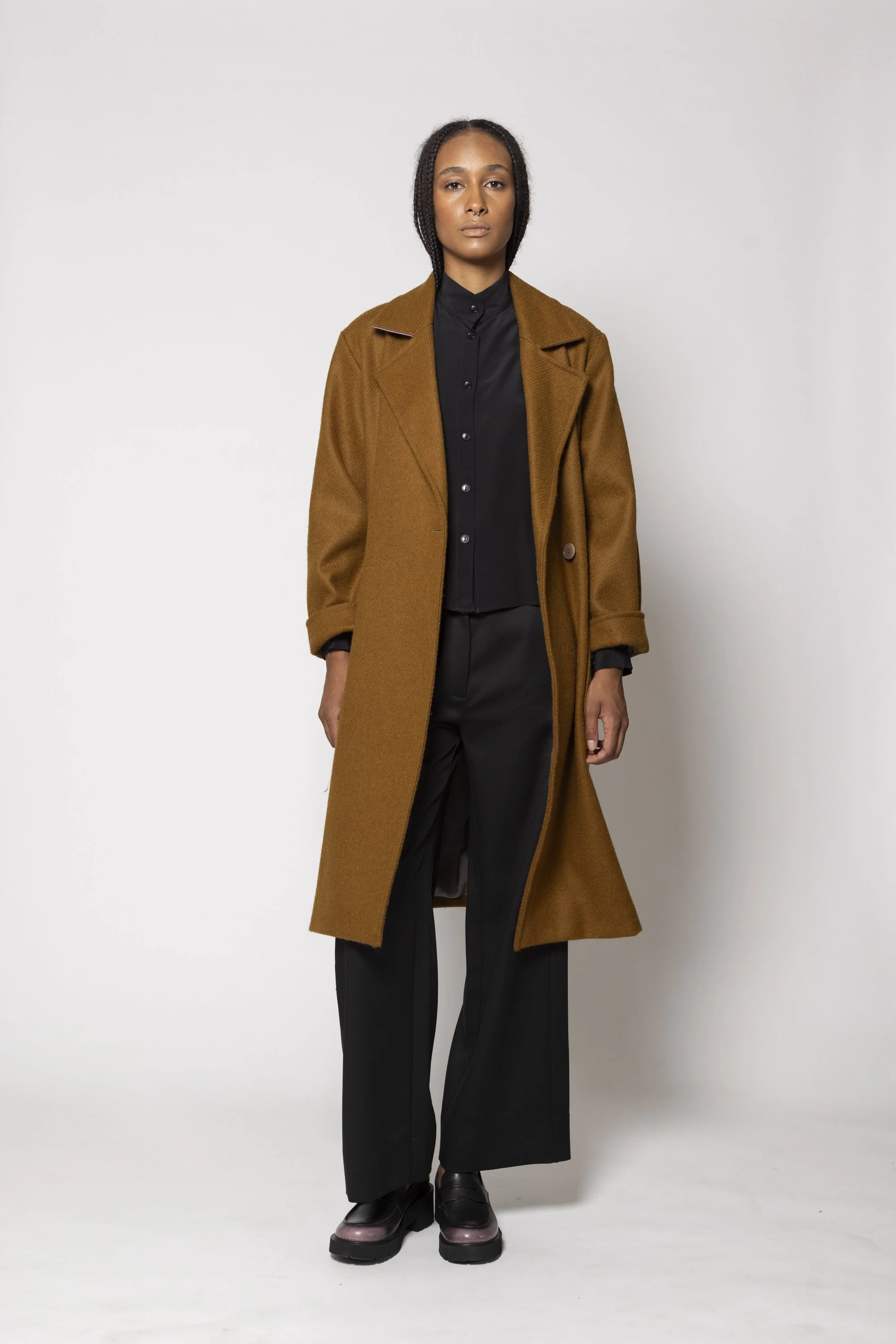 Manteau Olimpia Mostarda