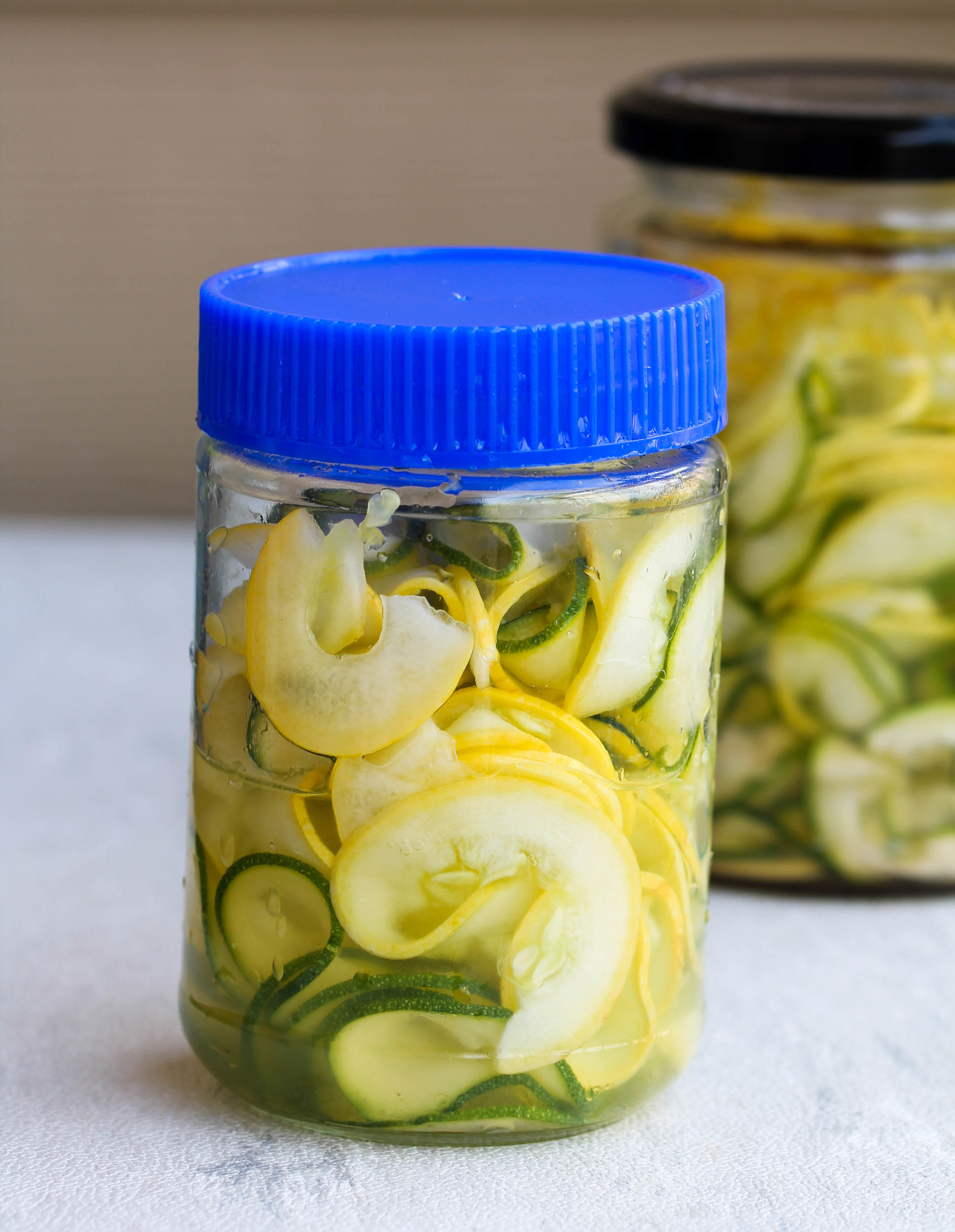 Quick Pickled Zucchini Ribbons