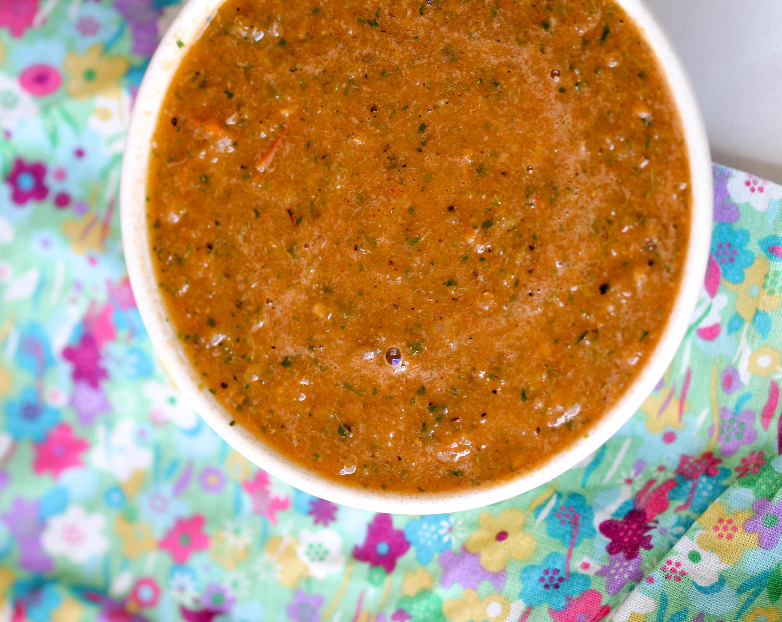 Make a batch of spicy, flavorful "All Purpose Roasted Salsa" and use it throughout the week for salad, dips, and brunch needs. Easy customizable, naturally vegan & gluten-free!