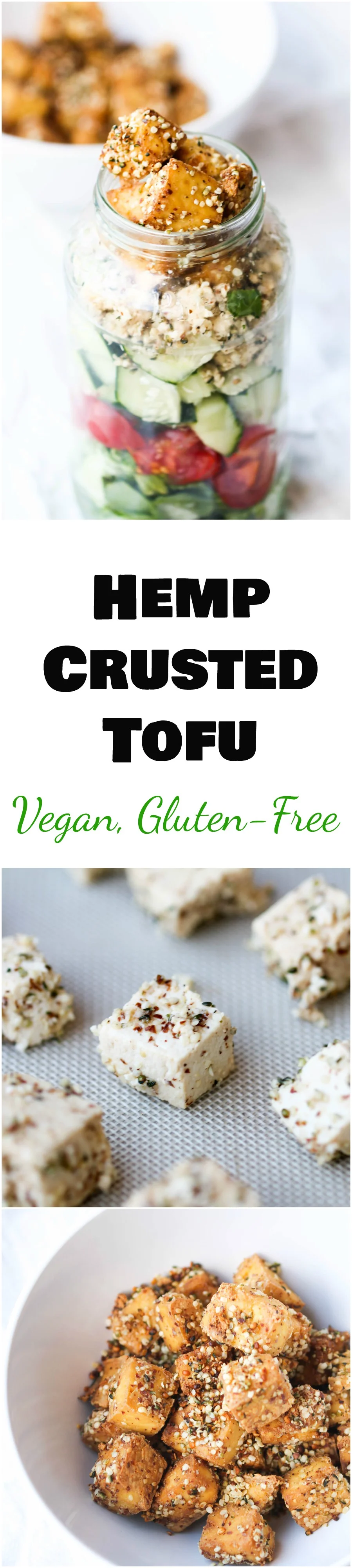 Easy, Versatile Hemp Crusted Tofu can be made under an hour! Packed with protein, omega-3 fatty acids, calcium, and other nutrients, Hemp Crusted Tofu can be enjoyed with salad, rice, or noodles, both hot or cold.