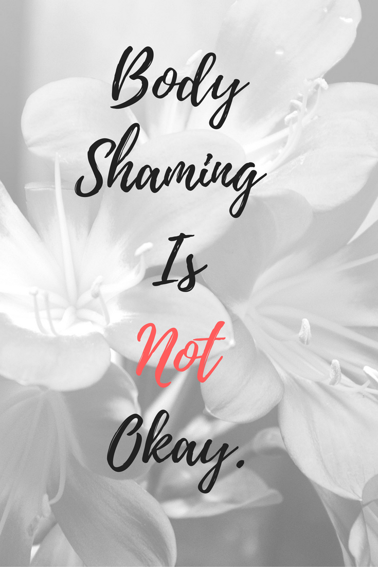 Sharing 5 Things on Body Shaming as I have learned as a person who's been body shamed /// as a dietitian /// as someone who has body shamed others.