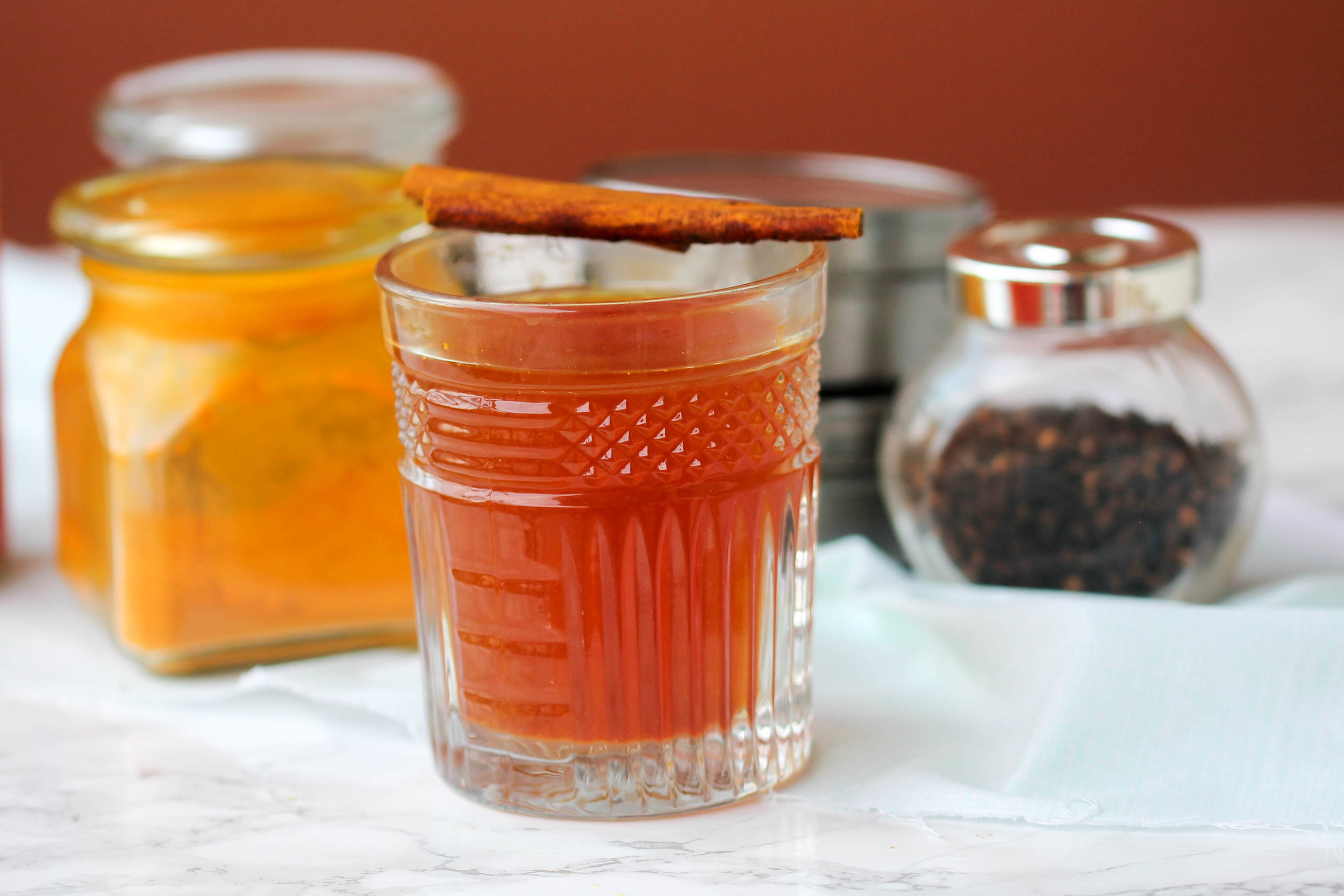 Homemade Cold Tonic with Aromatic Spices!