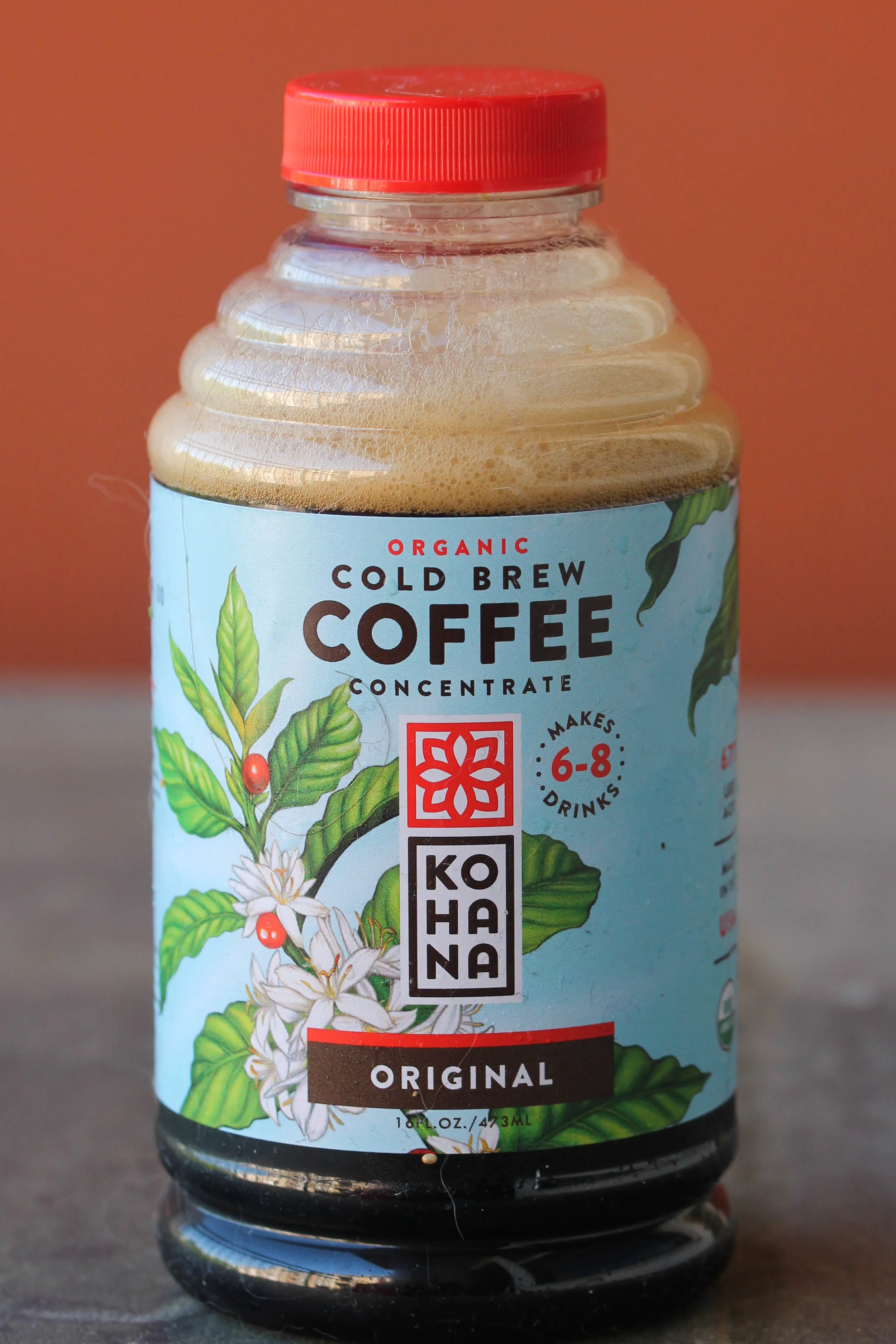 Cold Brew Froyo made with 3 simple ingredients: yogurt, cold brew coffee, and naturally sweetened with honey.