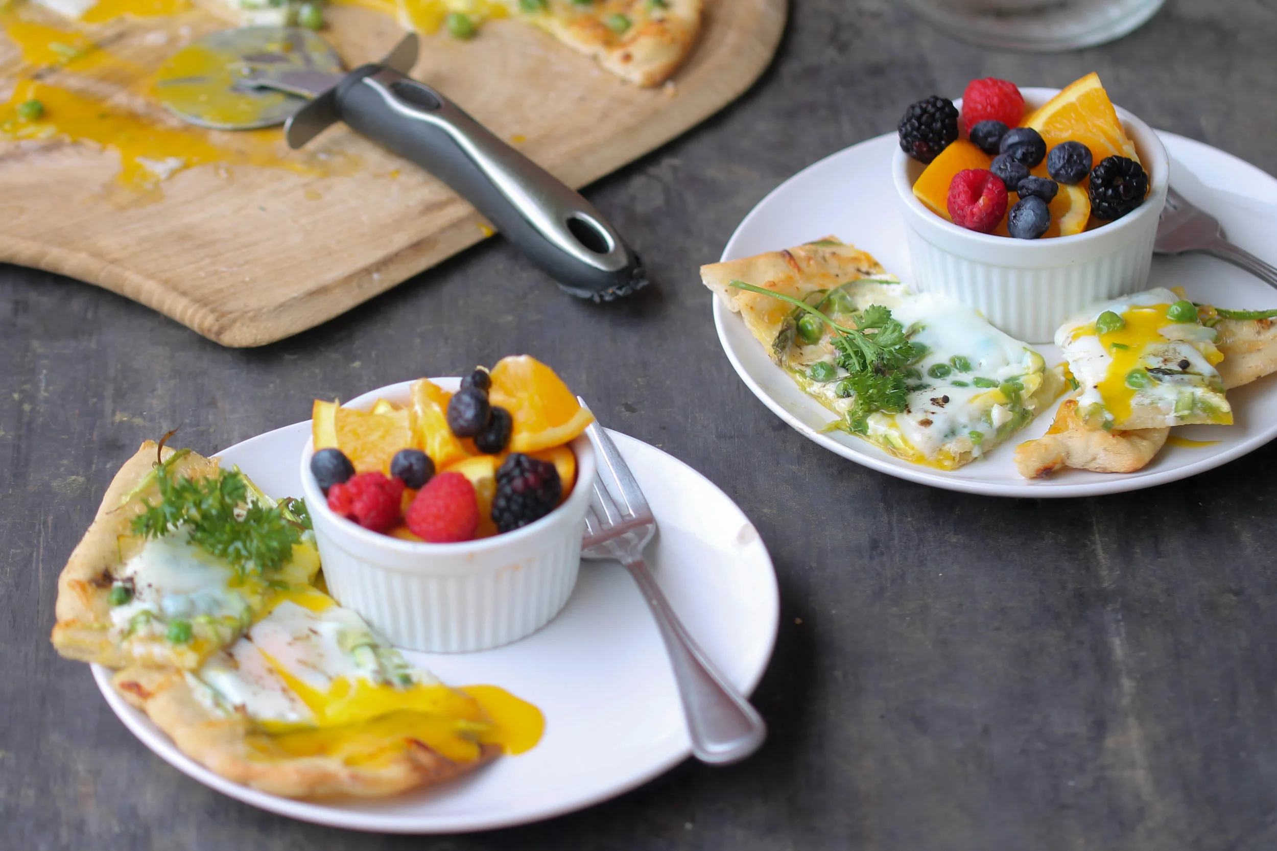 Switch up your brunch game with Spring Brunch Pizza! Simple ingredients, flexible, and enjoyed by everyone.