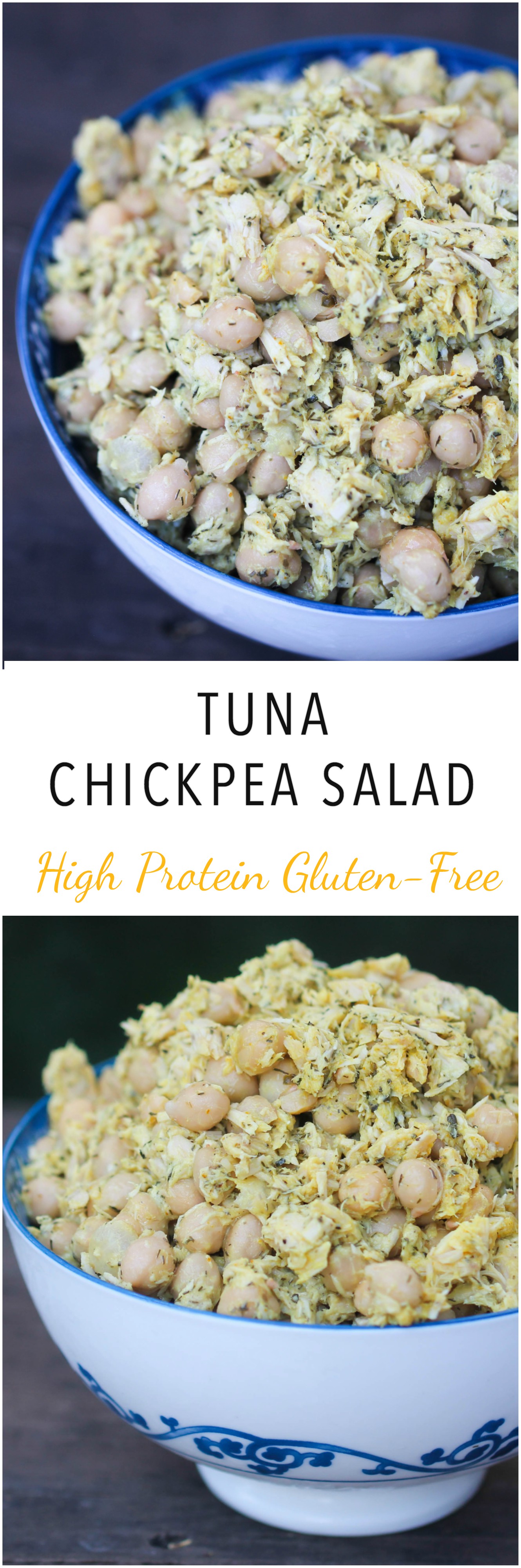 Healthy Tuna Chickpea Salad