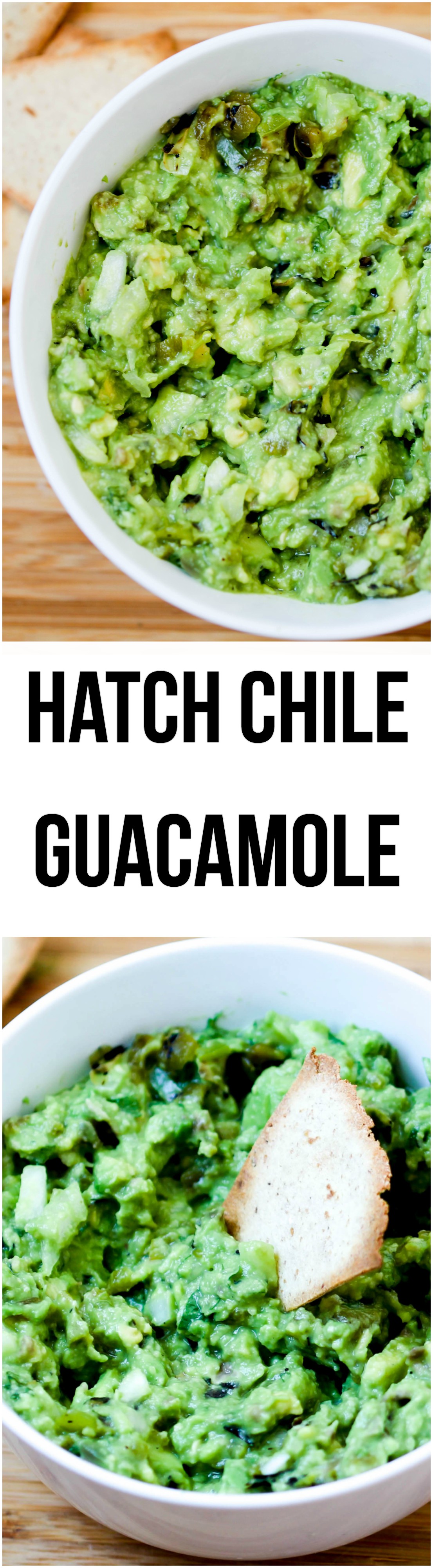 Add some heat and smokiness to your regular guacamole & whip up a batch of Hatch Chile Guacamole while hatch chile is in season. 