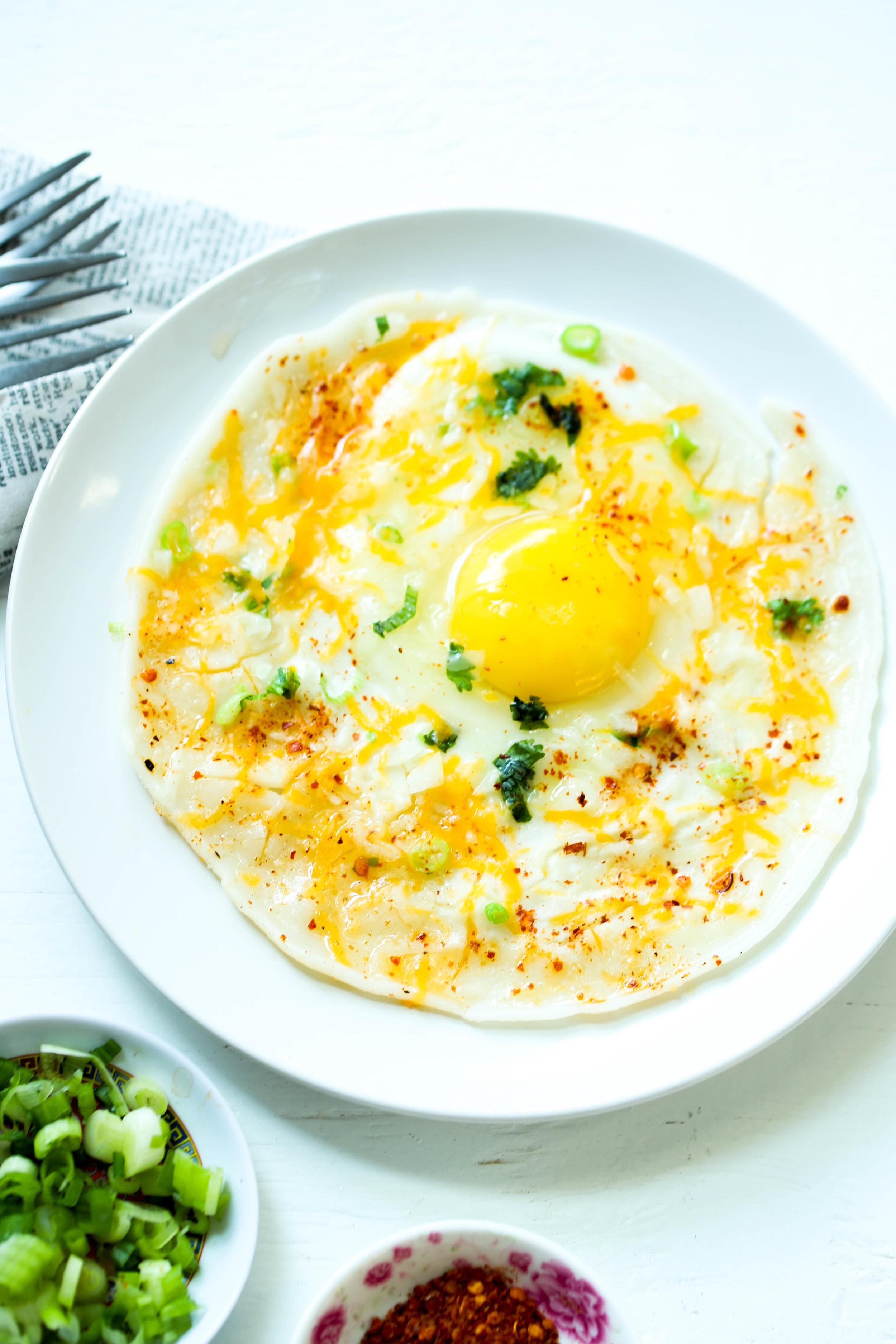 Nepali Egg Chatamari