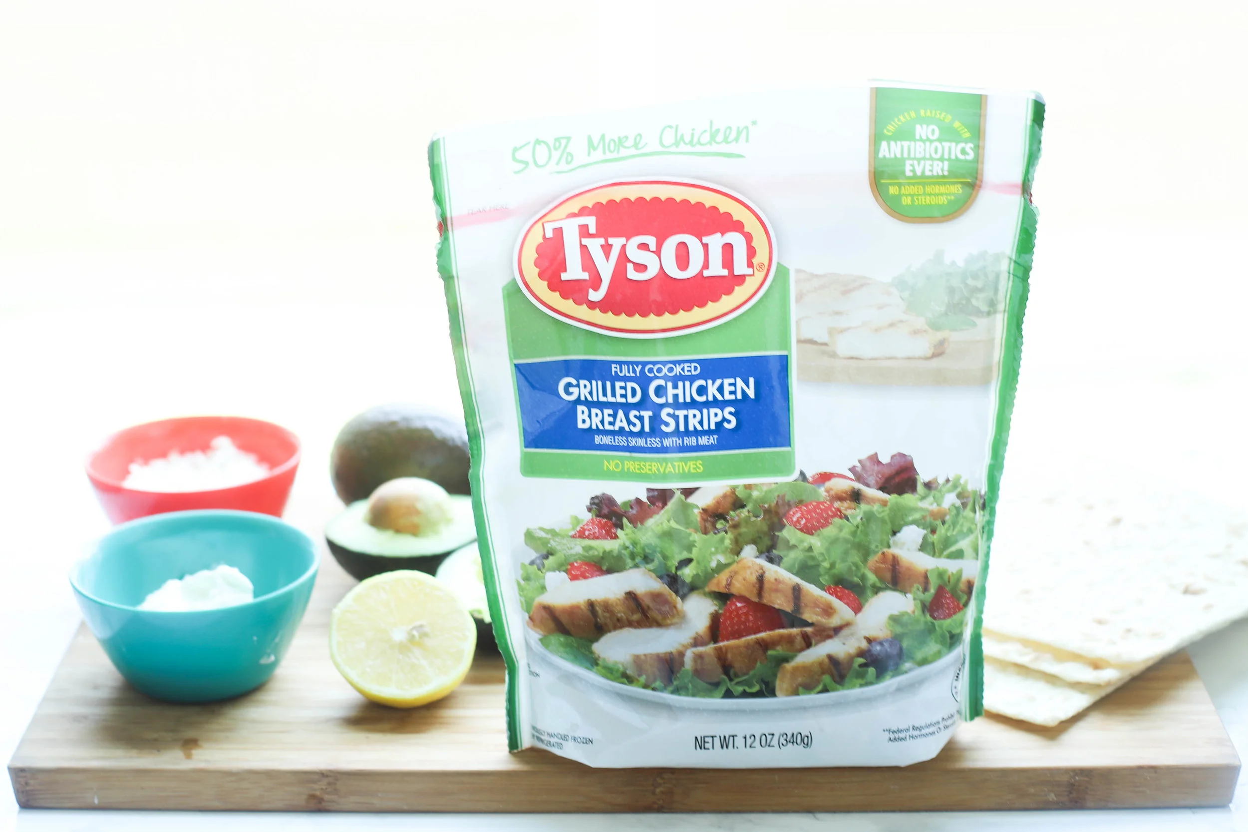 Avocado Chicken Salad Wrap High Protein