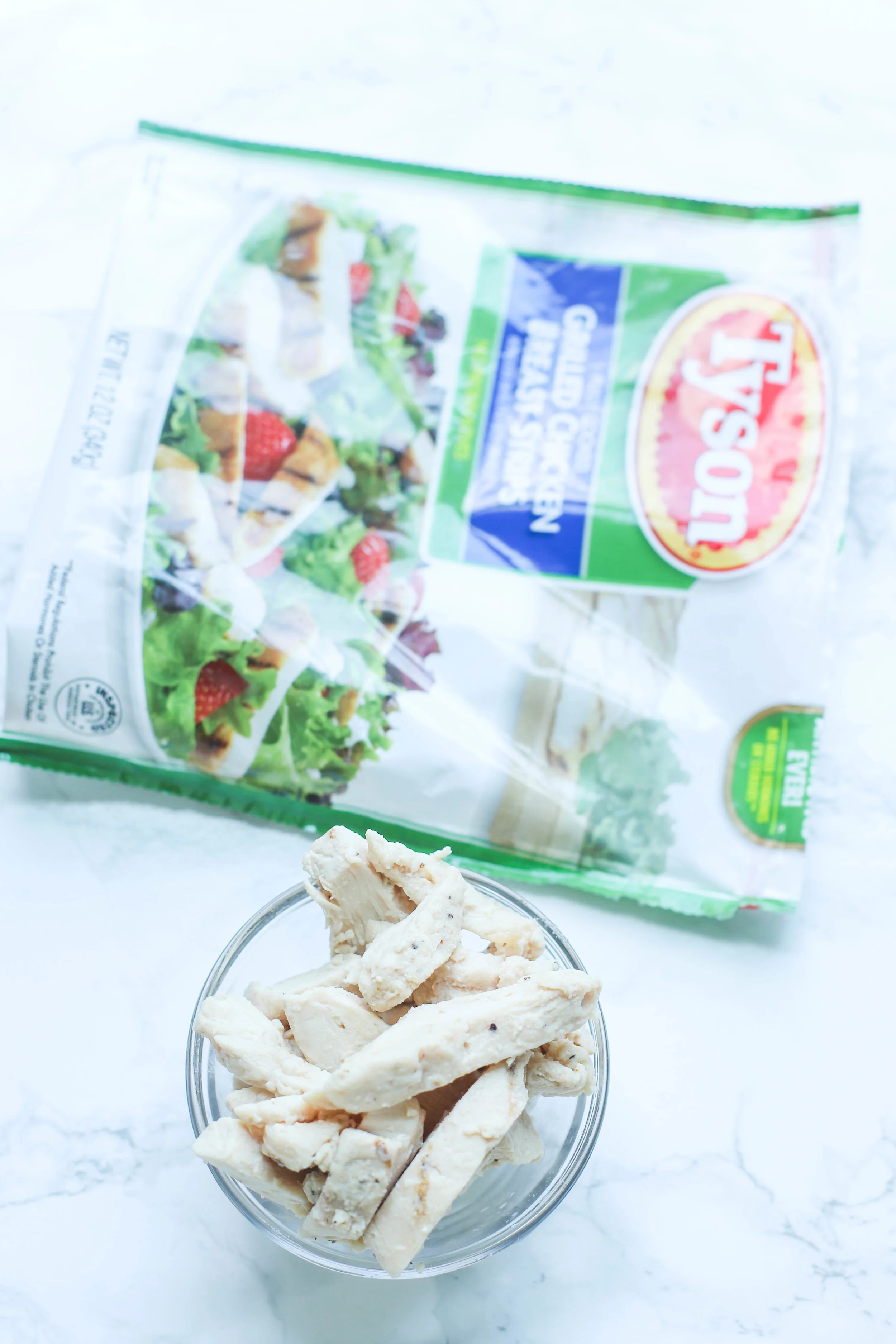 Chicken Avocado Salad Wrap