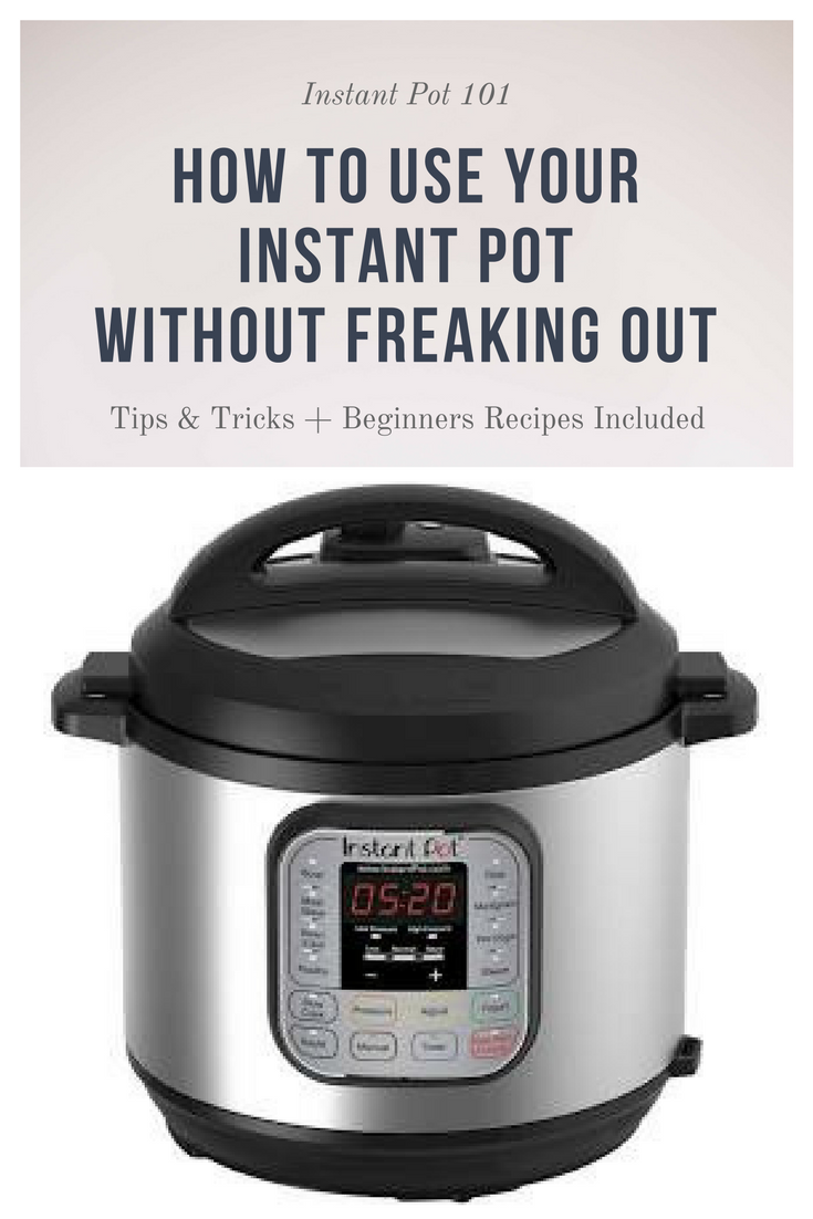 instant pot for beginners