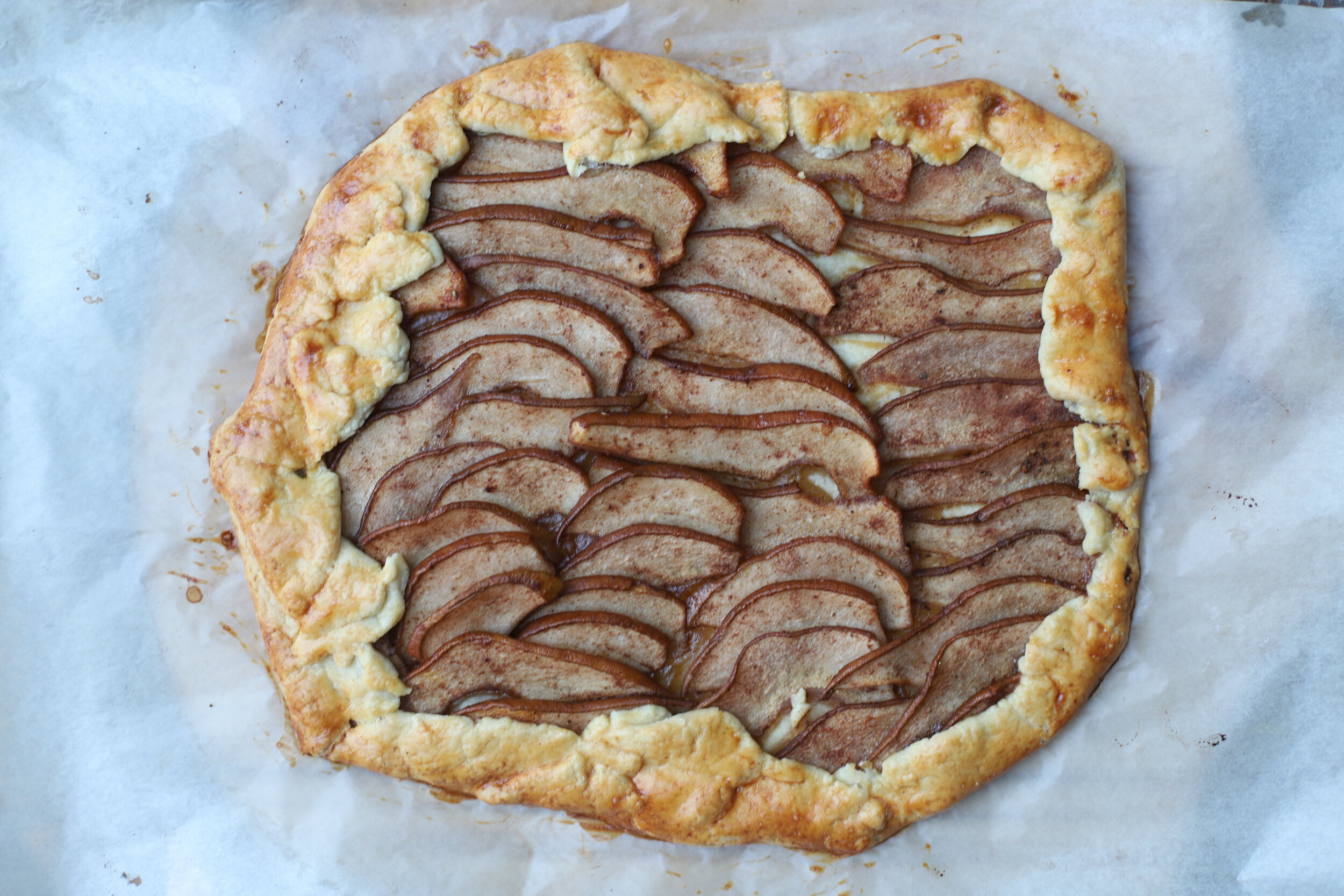 Easy Pear Galette, Step by Step Recipe