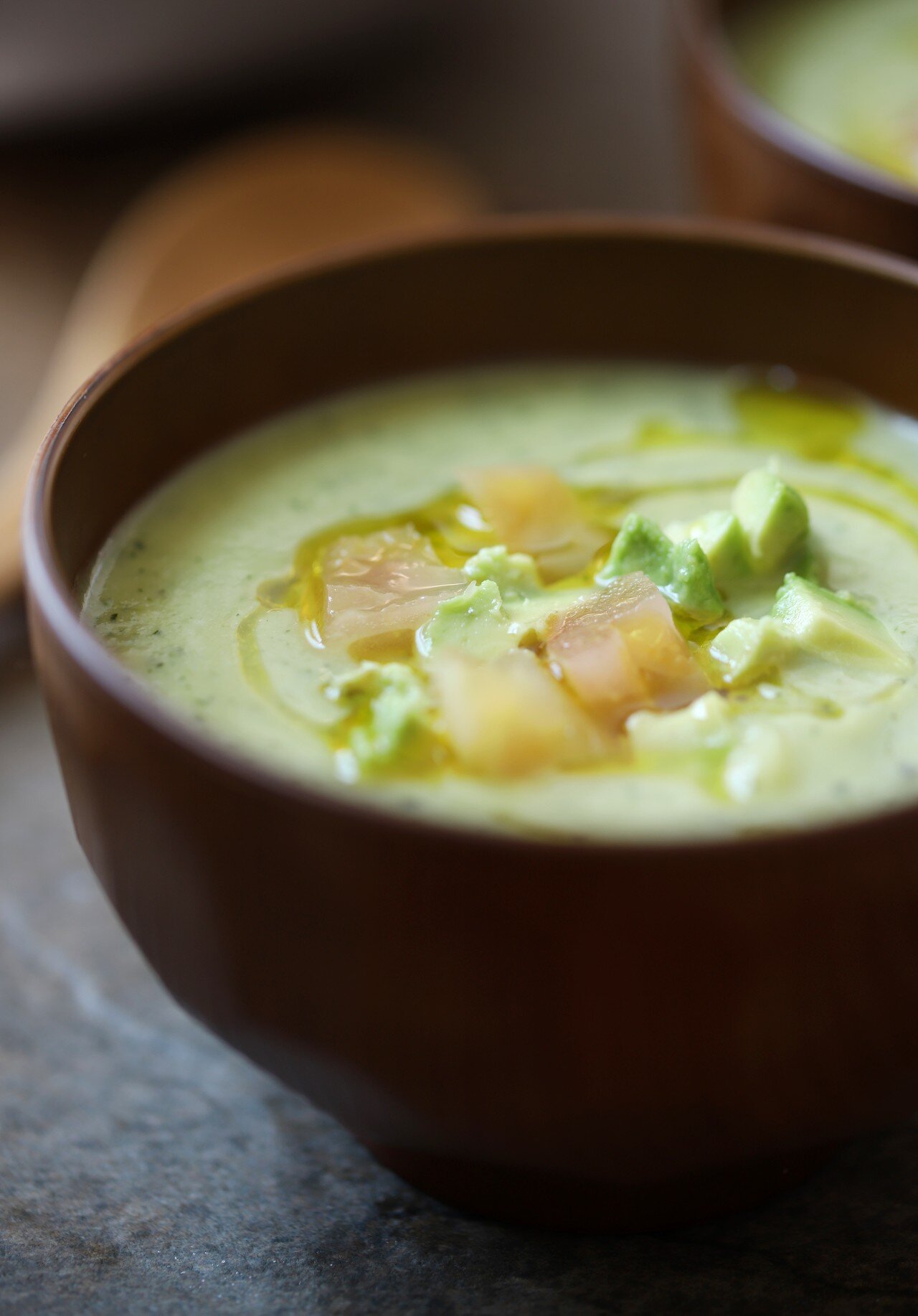 Chilled Zucchini and Miso Soup (Vegan Recipe)