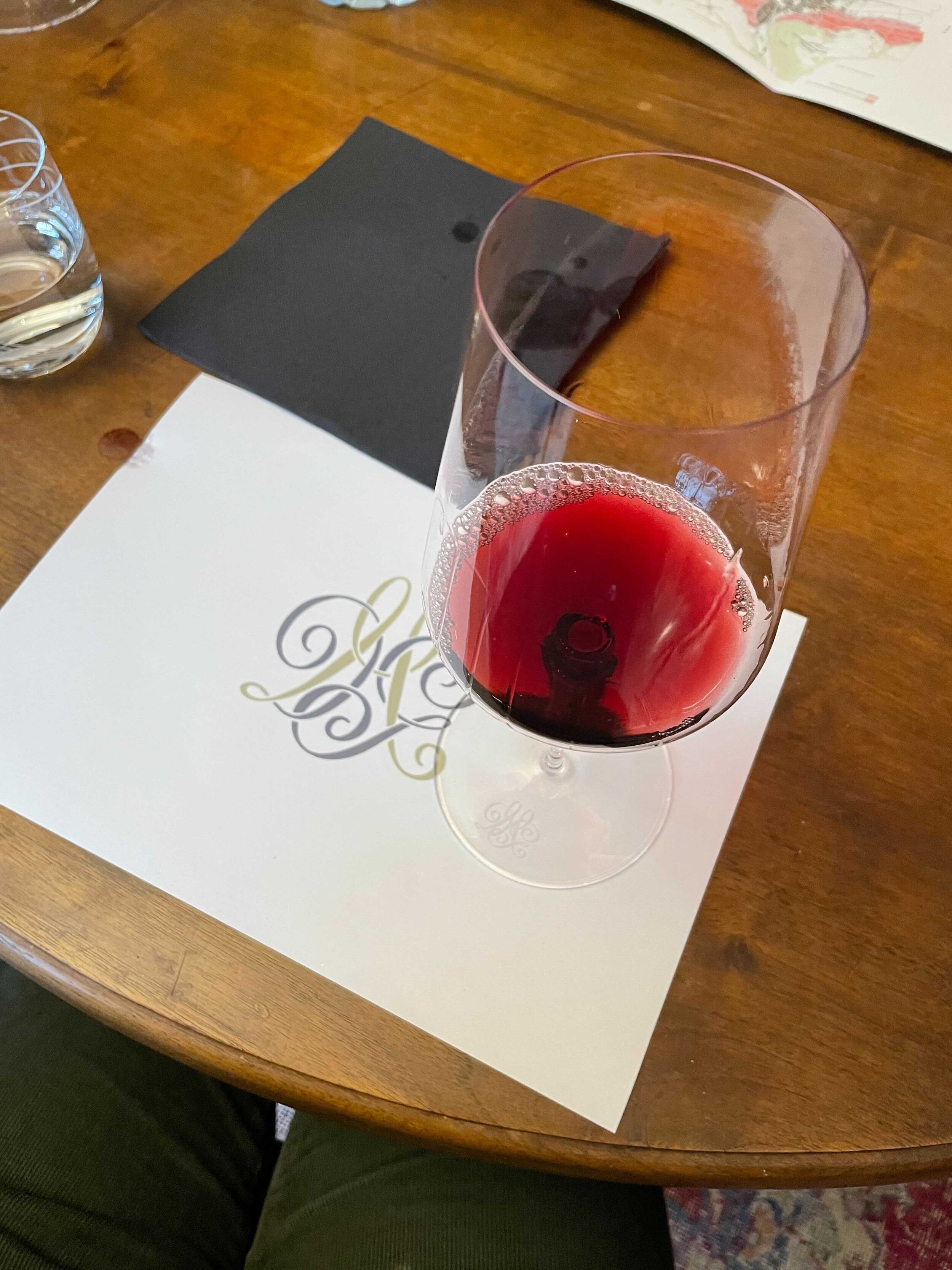 Tasting at Mugneret-Gibourg