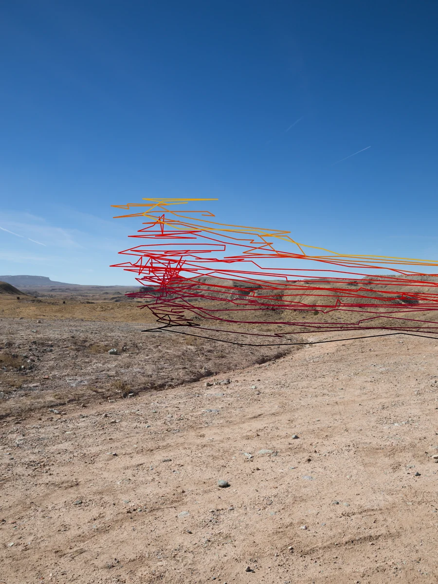 Four Corners National Monument (2.5 Miles West of Monument), Teec Nos Pos, Arizona: 1868