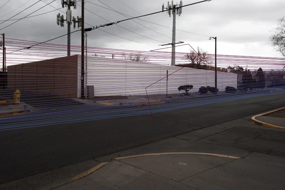Accident Location, Albuquerque, New Mexico: 1.15. 2018