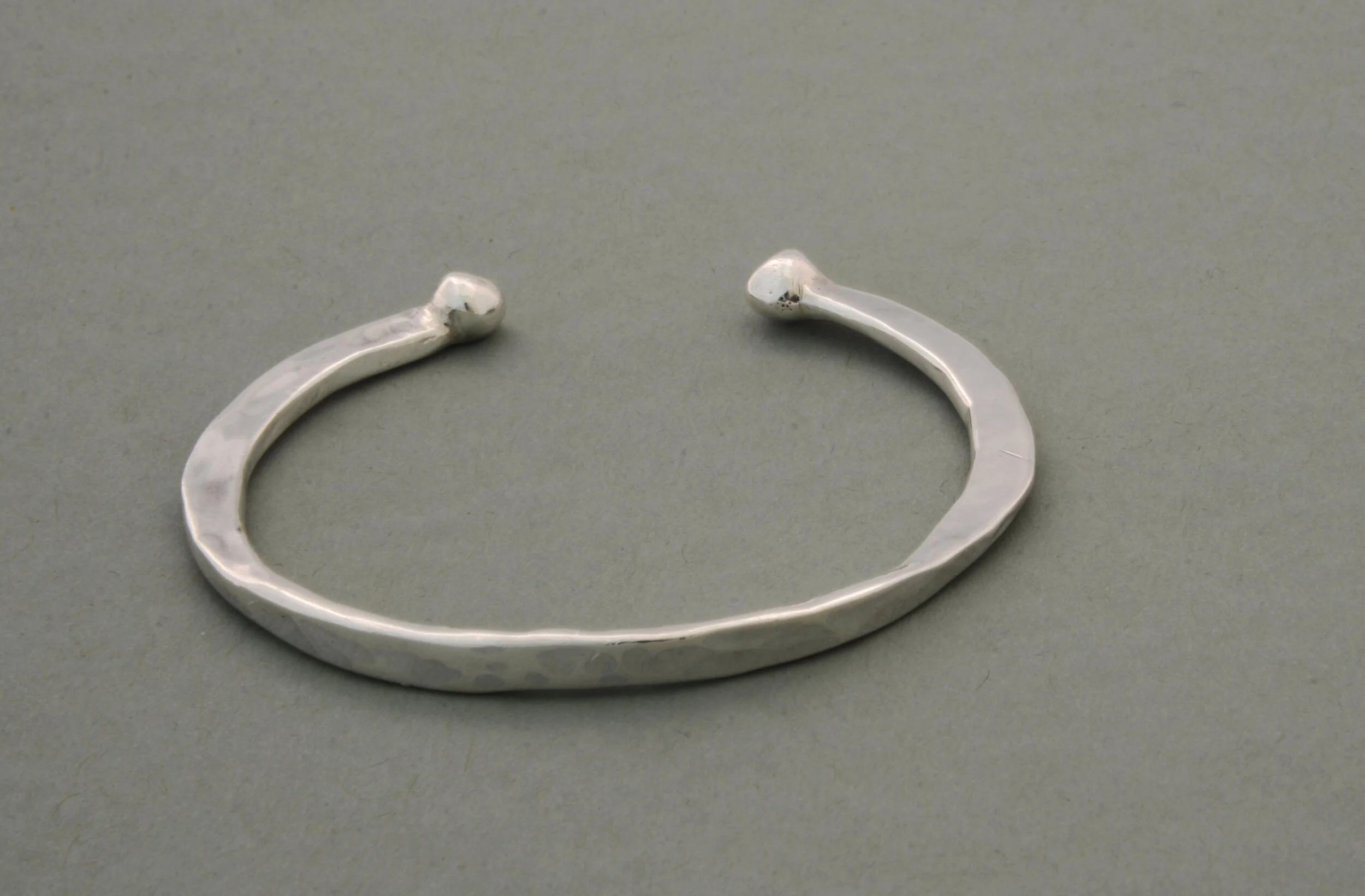 hammered cuff bracelet