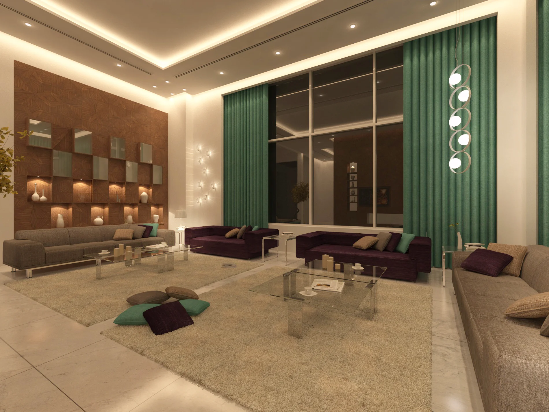 VILLA DESIGN - LIVING AREA 2