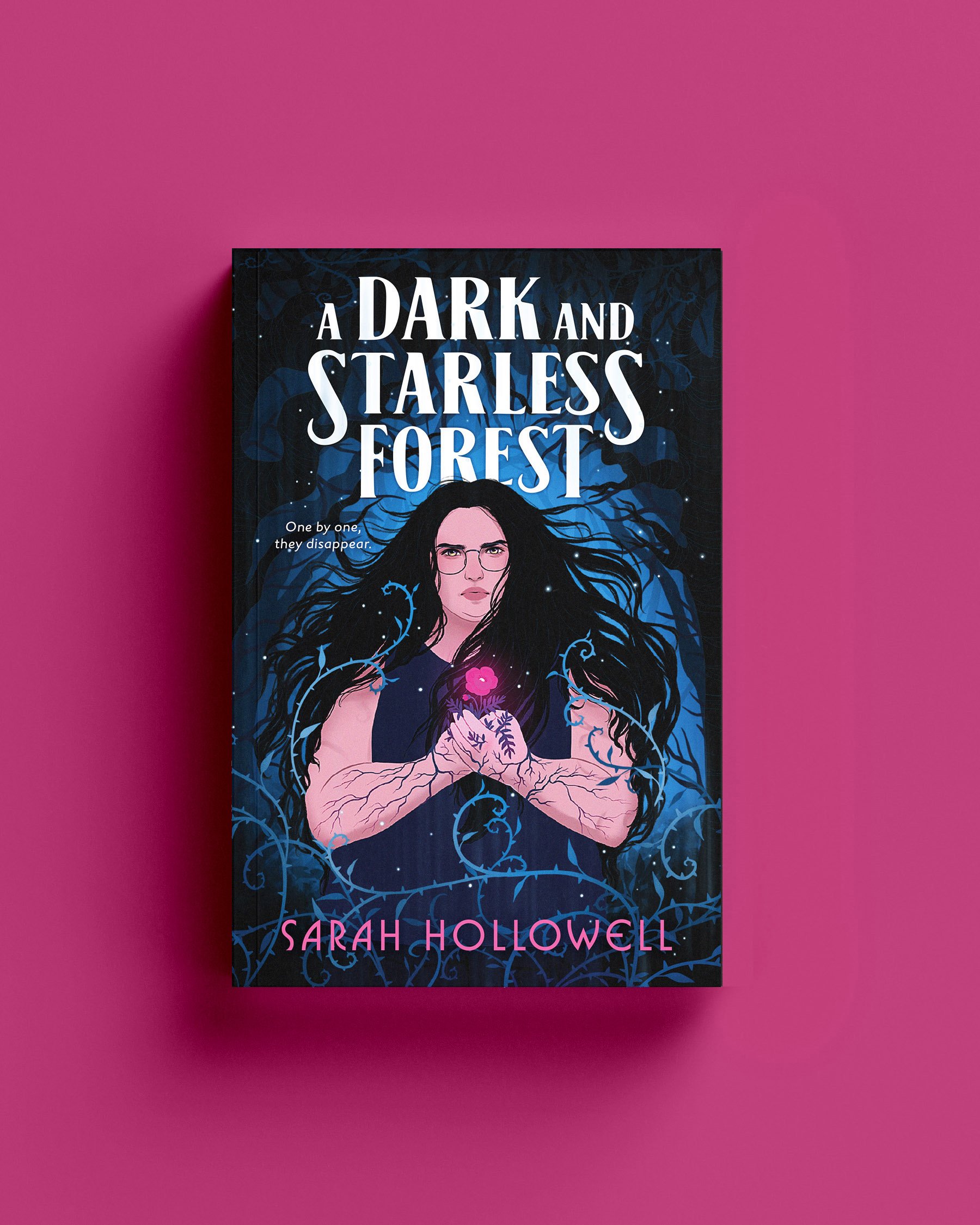 Cover for "A Dark and Starless Forest" by Sarah Hollowell