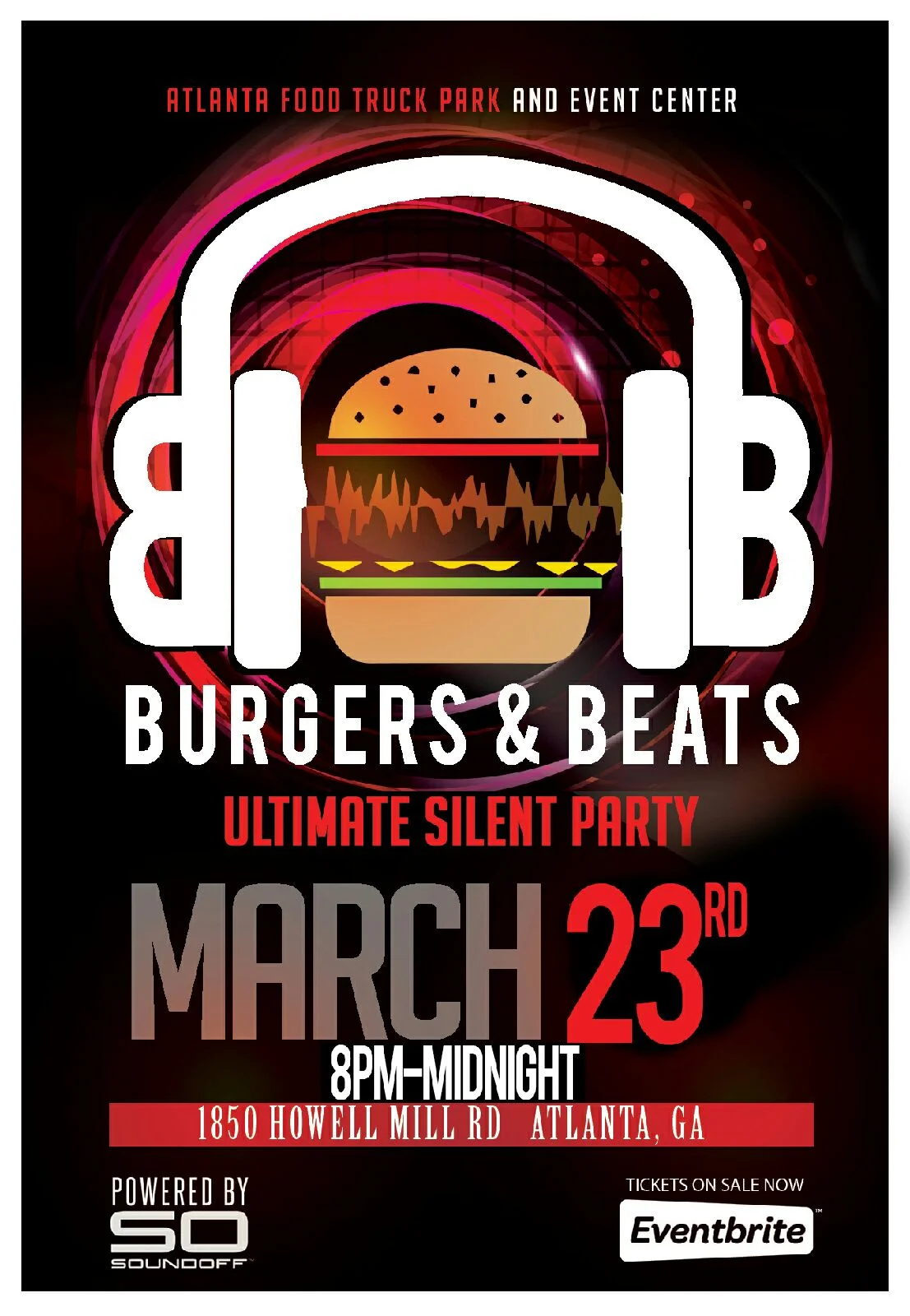 Burgers and Beats Silent Disco