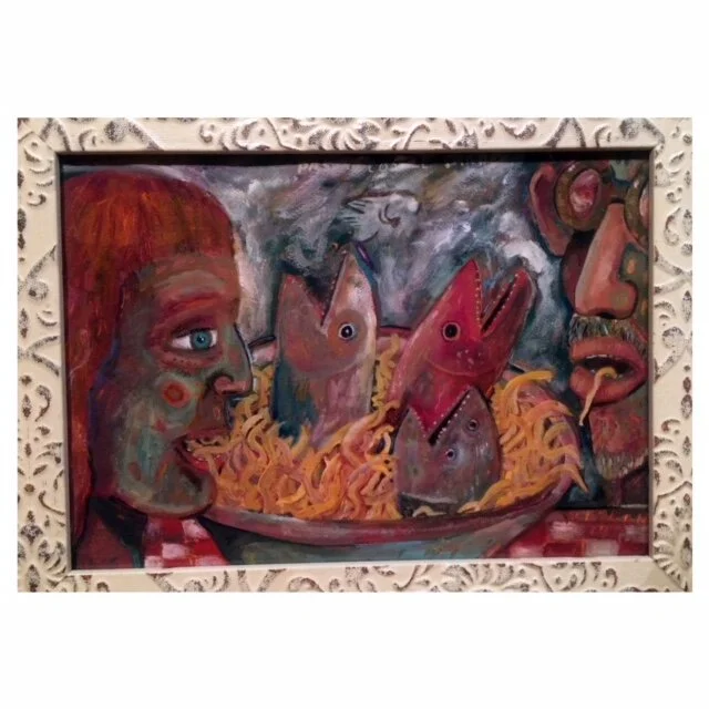 Pasta con le Sarde - Available as Giclee only