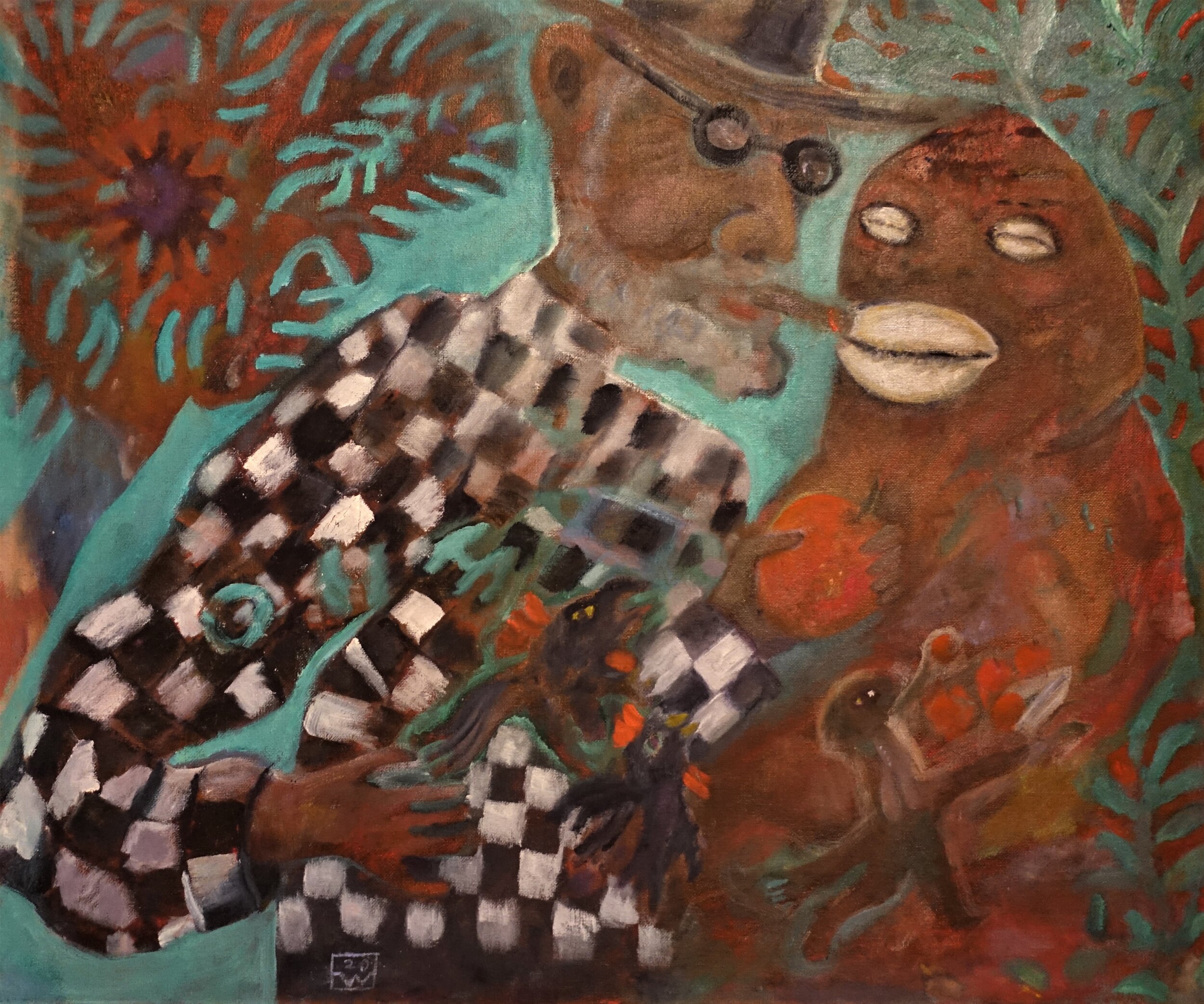 Ogun and Elegua Deciding on Life and Death in the Time of COVID-19