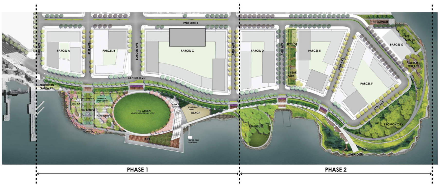 Design Plan of Hunter’s Point South Phase II