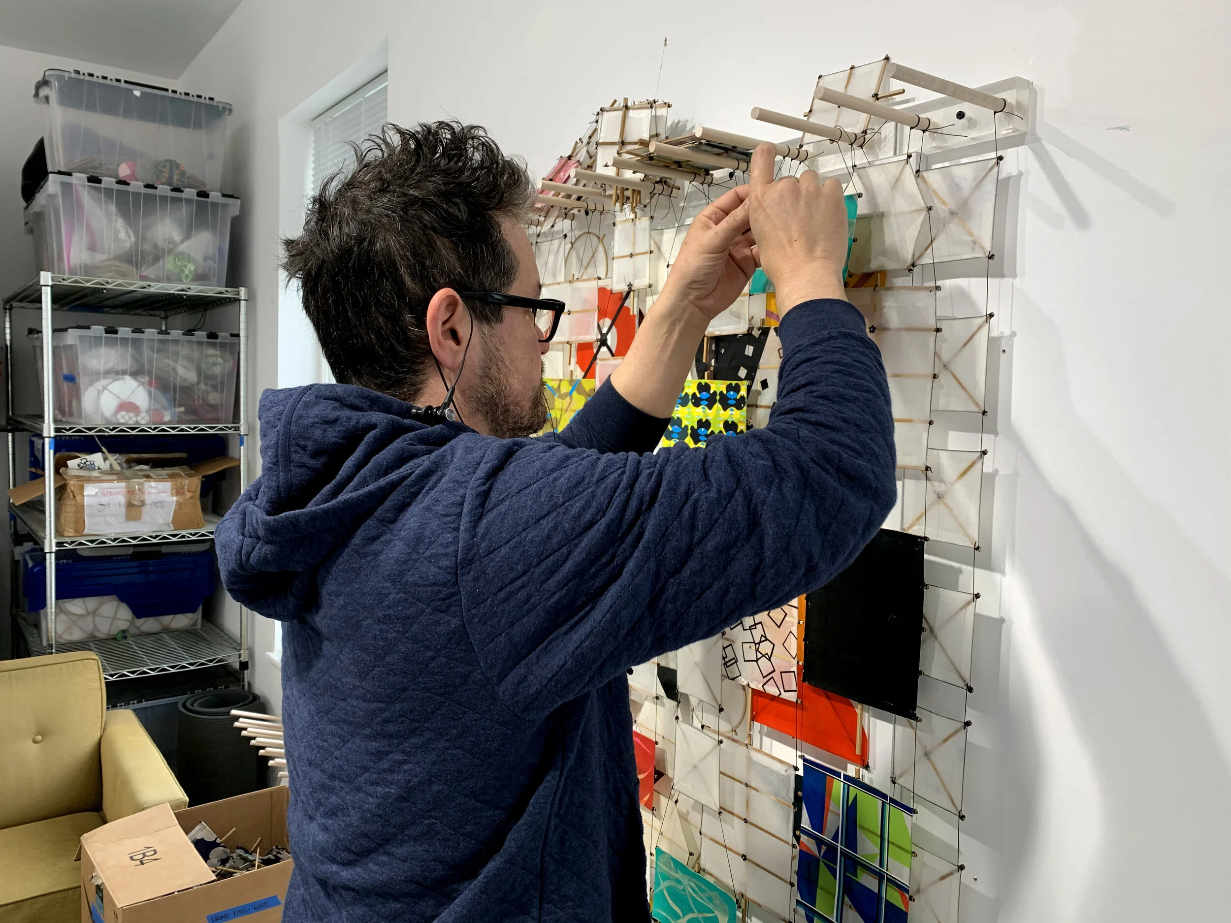 In the Studio with Jacob Hashimoto