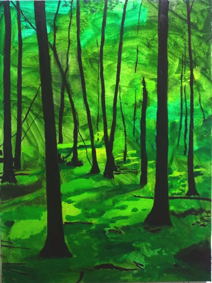 “Harriman”, oil on canvas, 24 by 18 inches, 2019