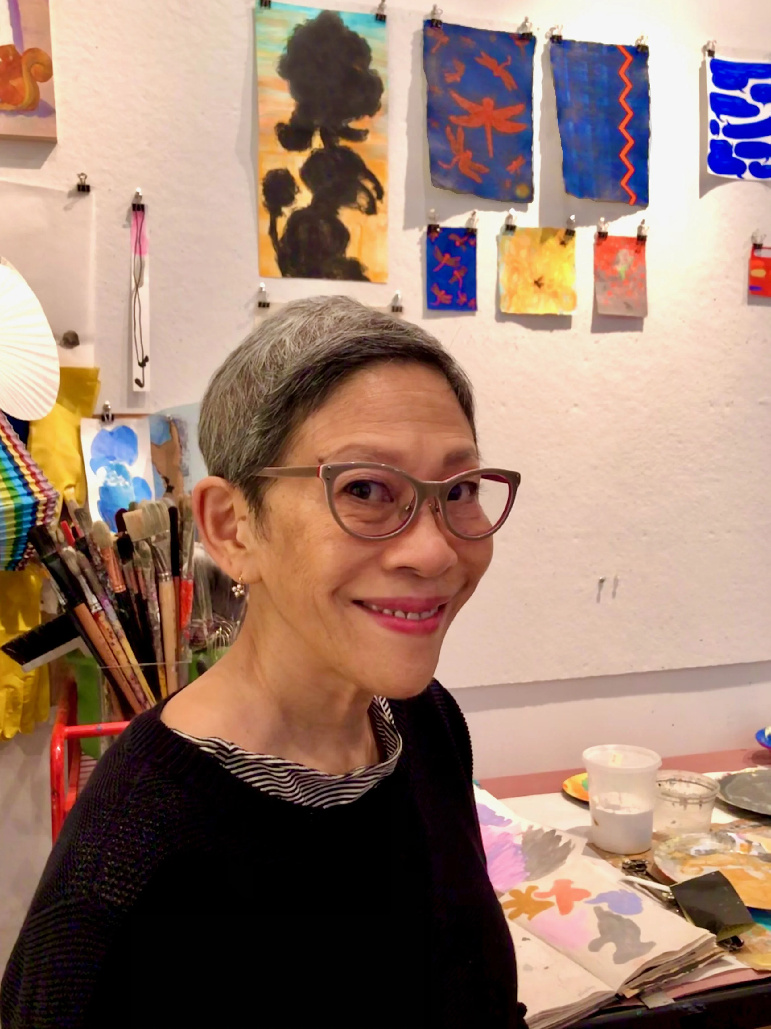 In the Studio with Helen Oji 