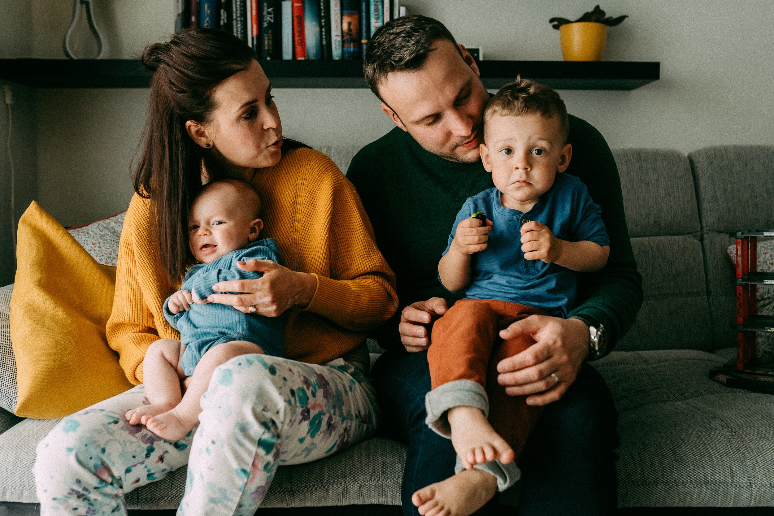 Lifestylové rodinné focení u vás doma