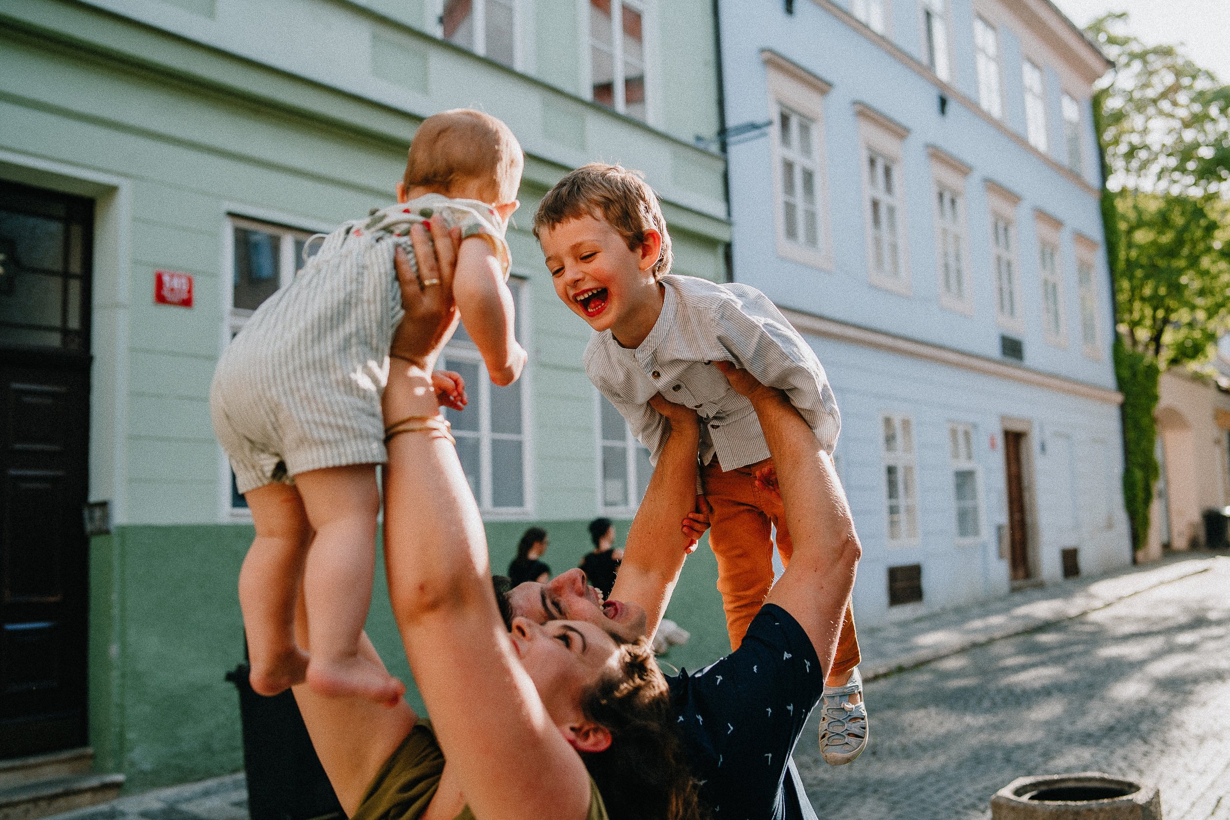 Lifestylové rodinné focení v Praze