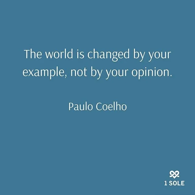 #MondayMotivation to lead by example! What we do speaks so much louder than what we say.