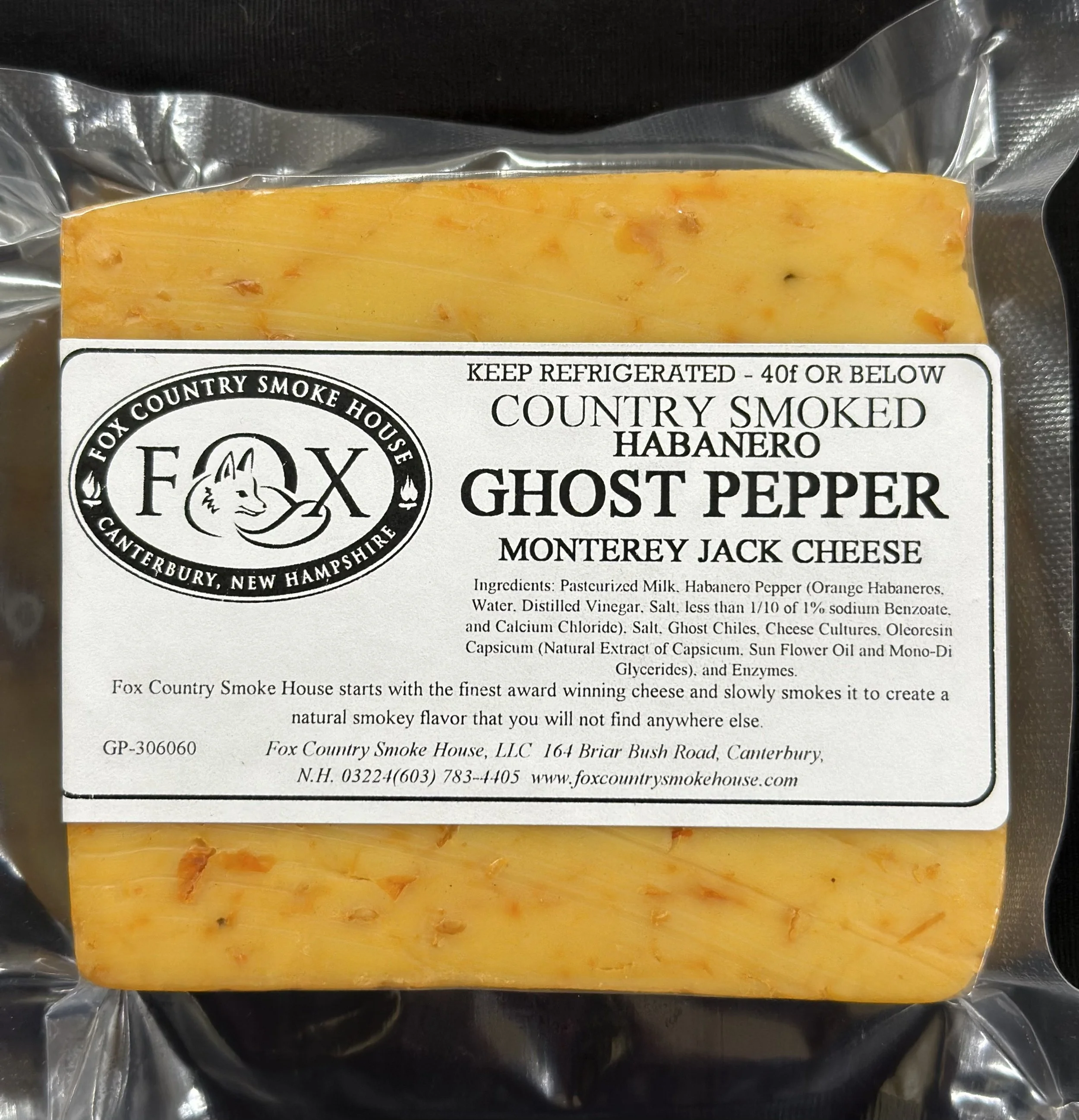Smoked Ghost Pepper Cheese