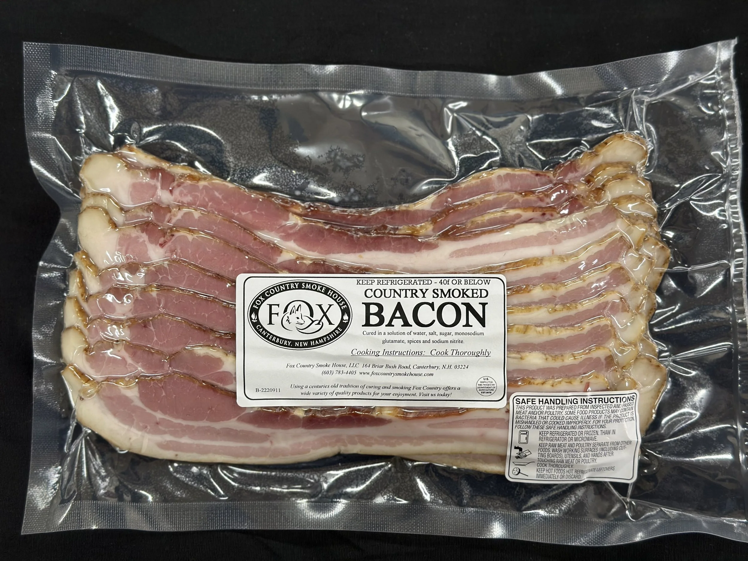 Country Style Smoked Bacon