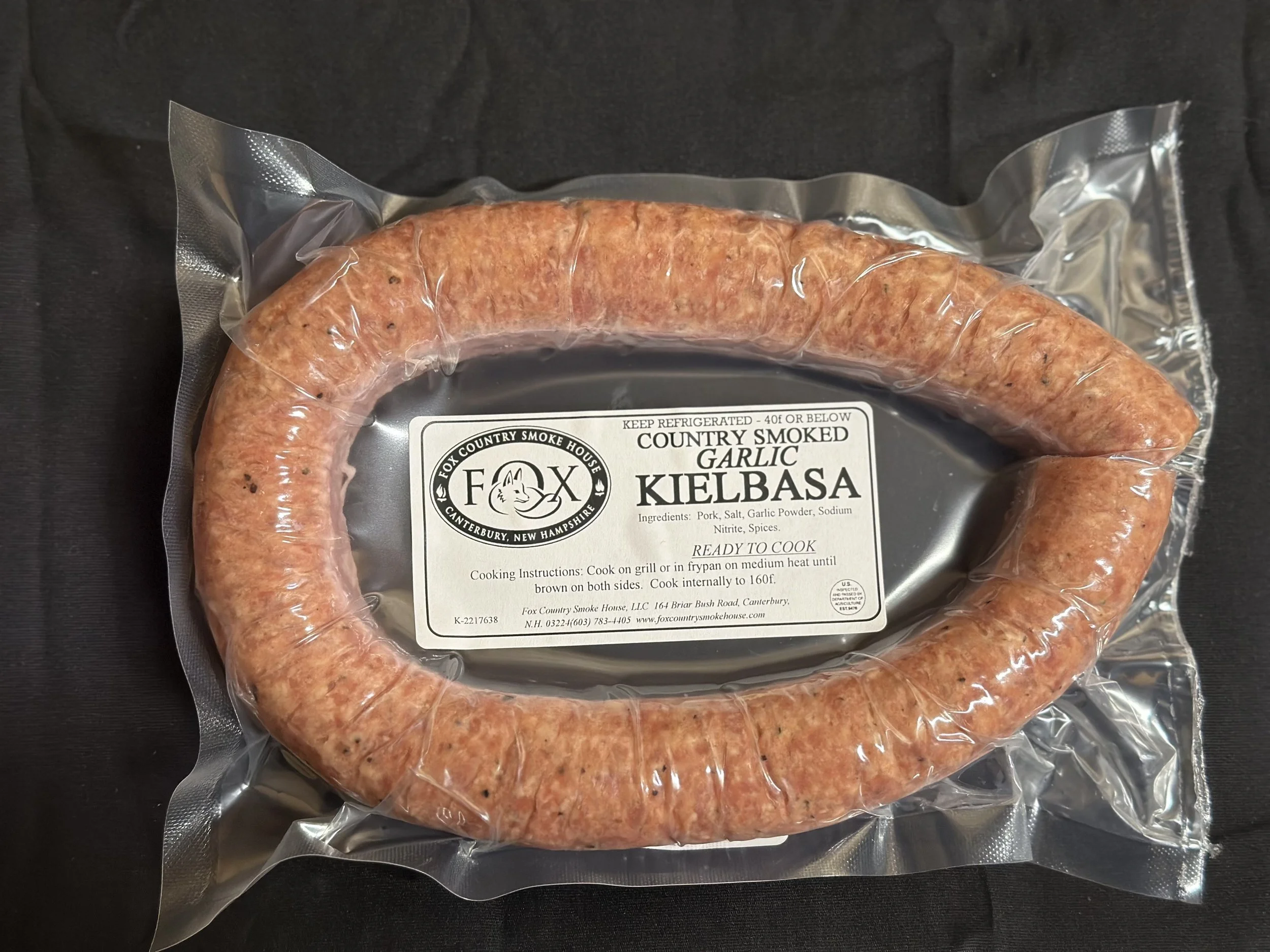 Smoked Garlic Kielbasa