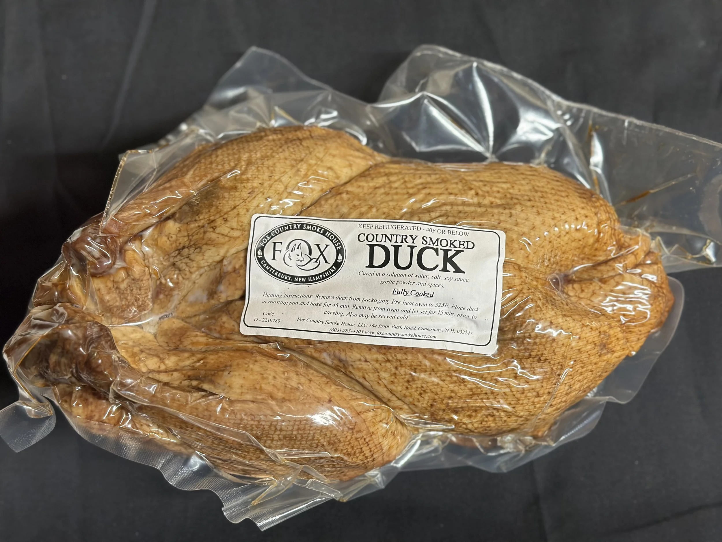 Smoked Duck