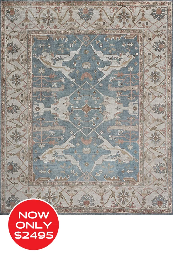 8 40850 India Oushak Narche 3.05 x 2.45.jpg