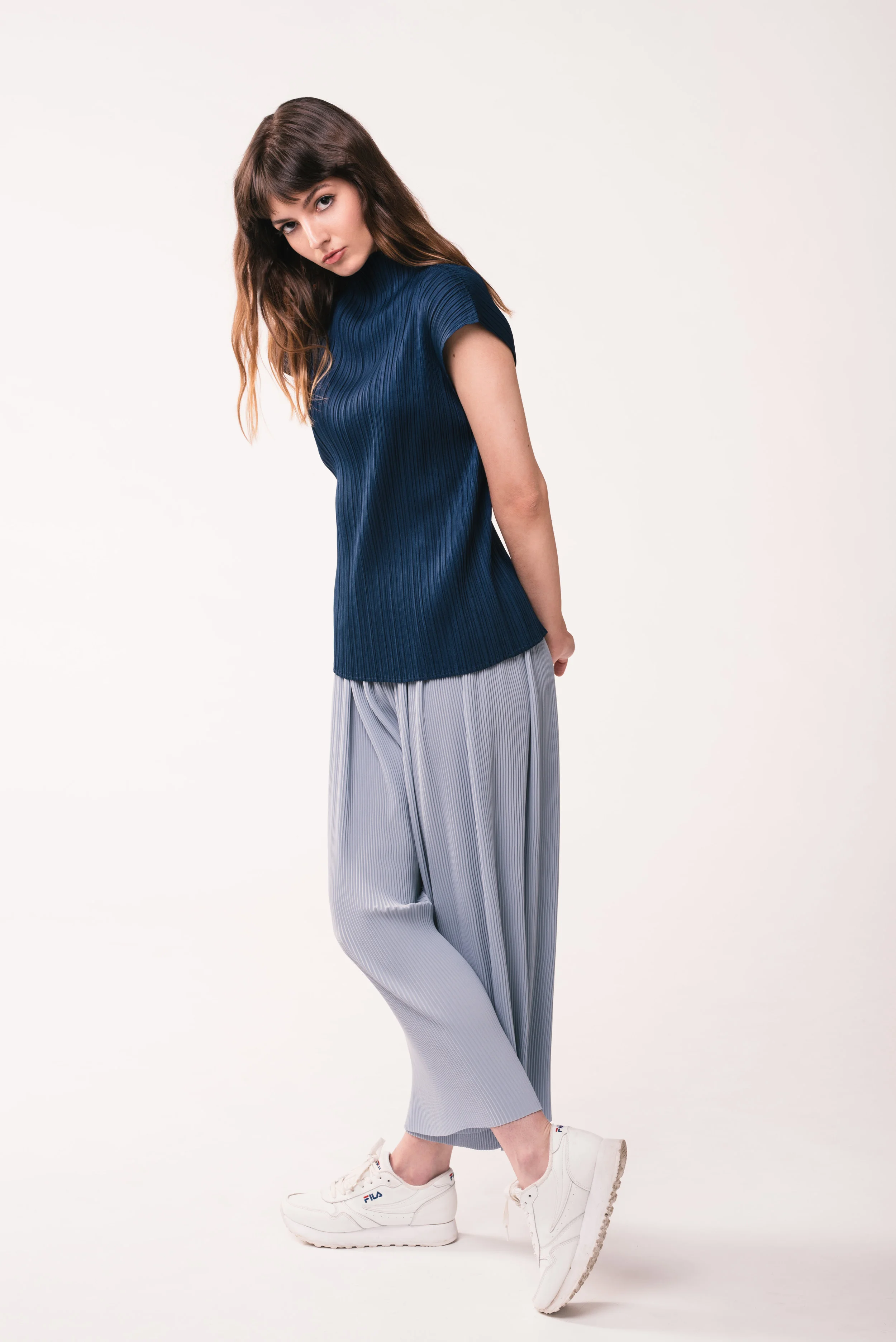 Shirt: Zara Pants: Zara Shoes: FILA