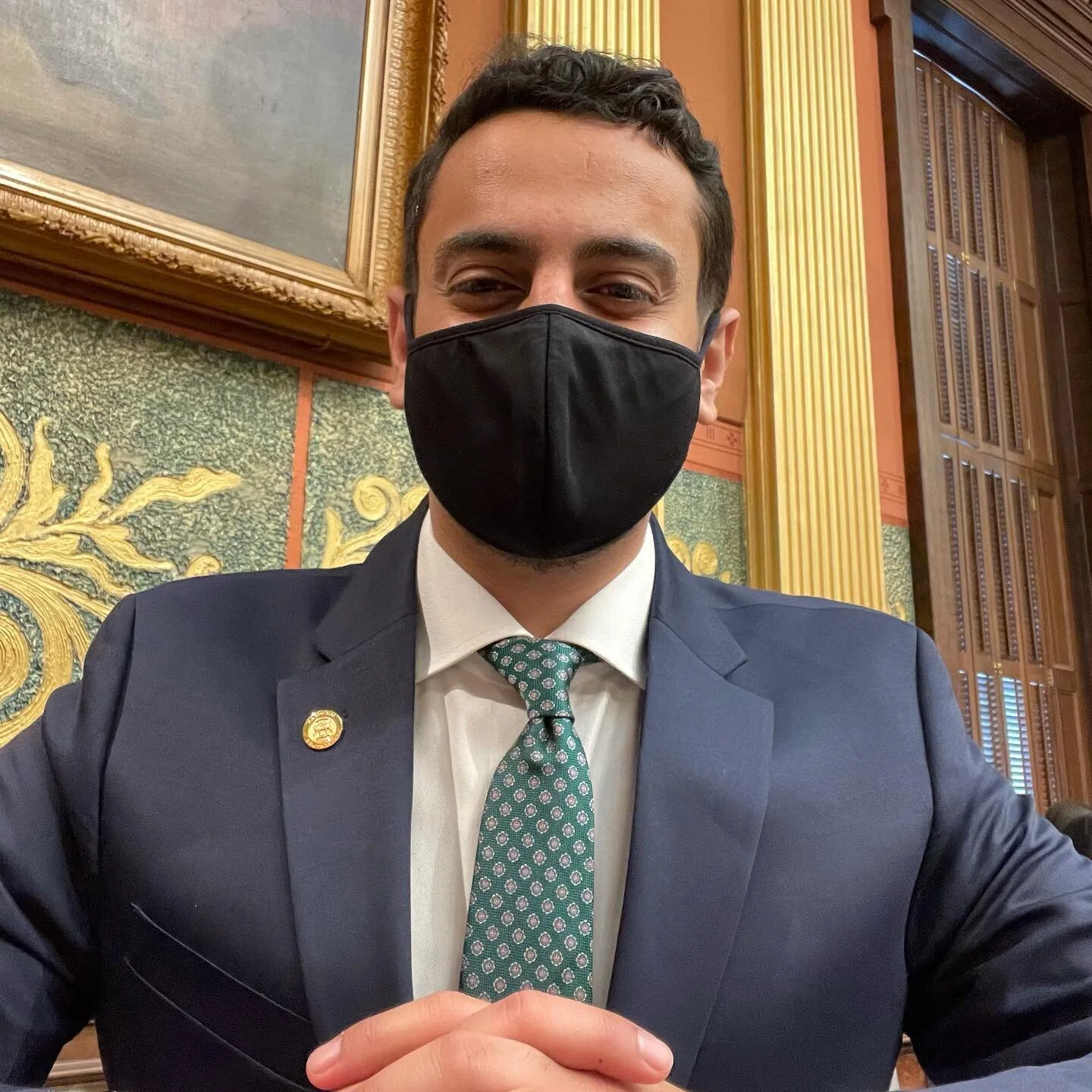 It&rsquo;s Opening Day for the 101st Legislature! Honored to represent Hamtramck and Detroit. Bismillah. #Fourward