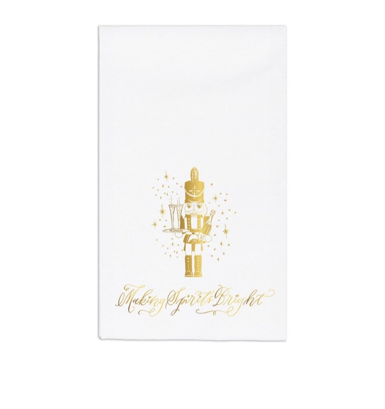 Luxe Hand Towels inGold Foil