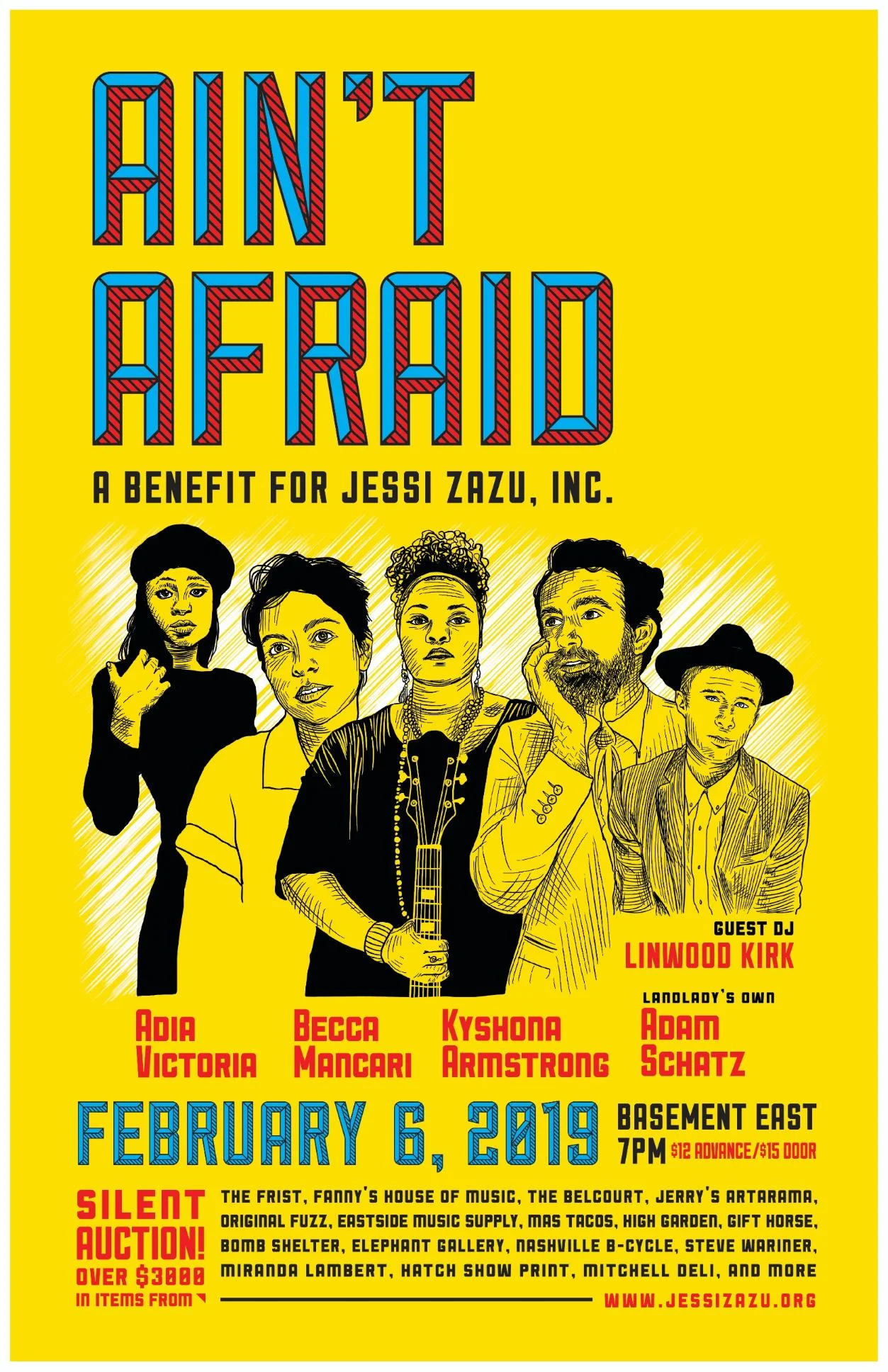 Ain't Afraid: A Benefit for Jessi Zazu, Inc.
