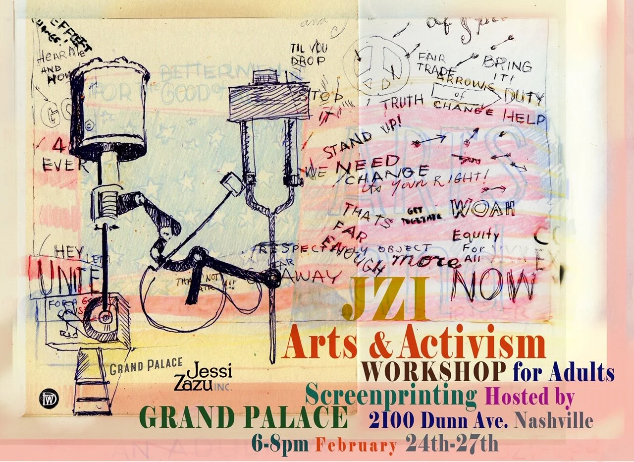 Arts and Activism ScreenPrinting for Adults